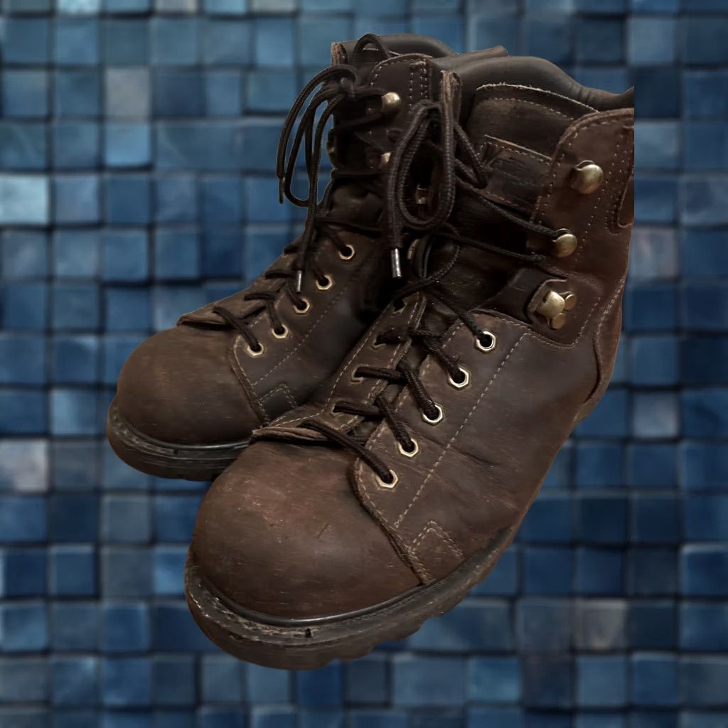 Vintage Khombu Fleet Hiker Terrain Weather Rated Boots Mens 