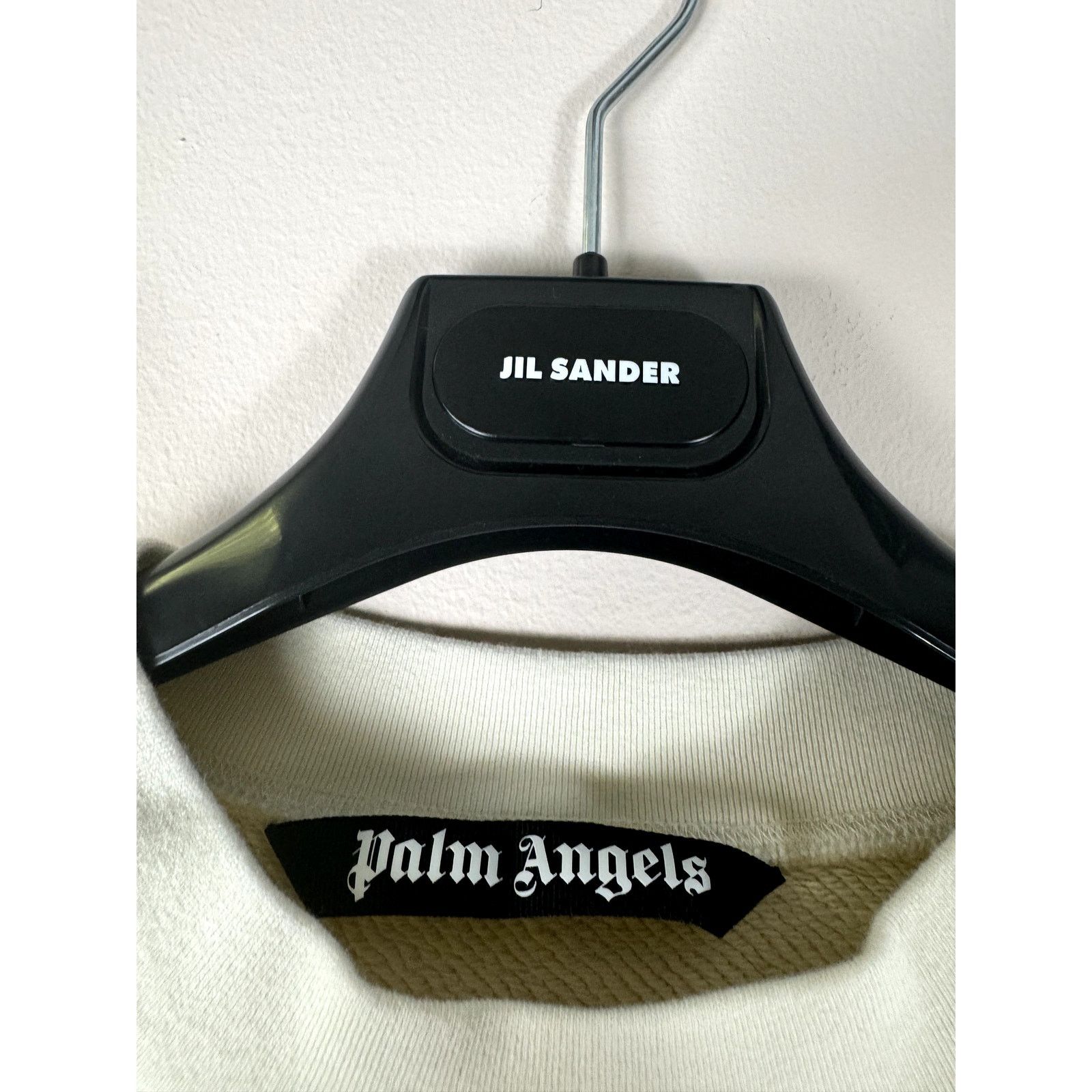 Palm Angels o1rshd1 Shark Crewneck Butter Sweatshirt in Grey Size US XL / EU 56 / 4 - 8 Thumbnail