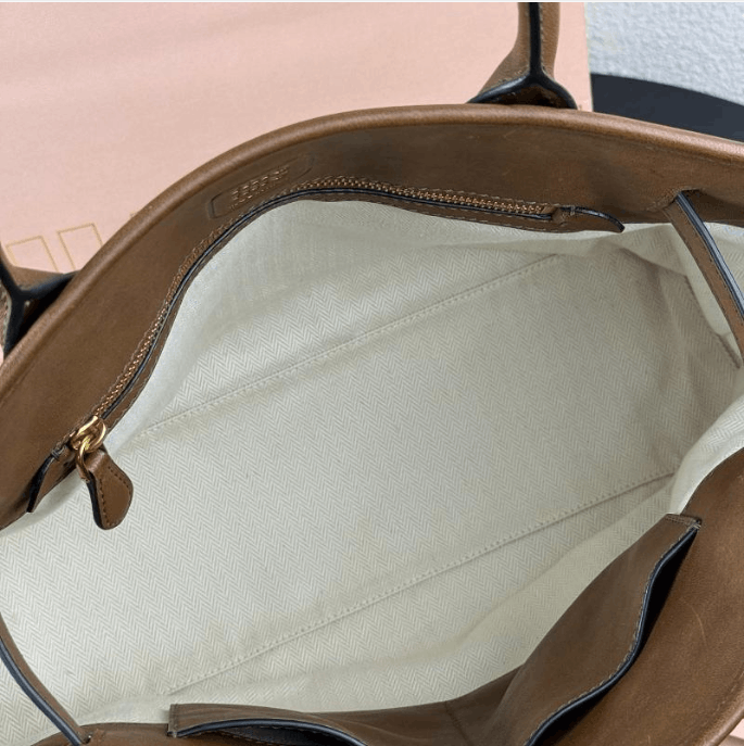 Miu Miu Miu Miu Oak Nappa Leather Top Handle Bag Size ONE SIZE - 4 Thumbnail