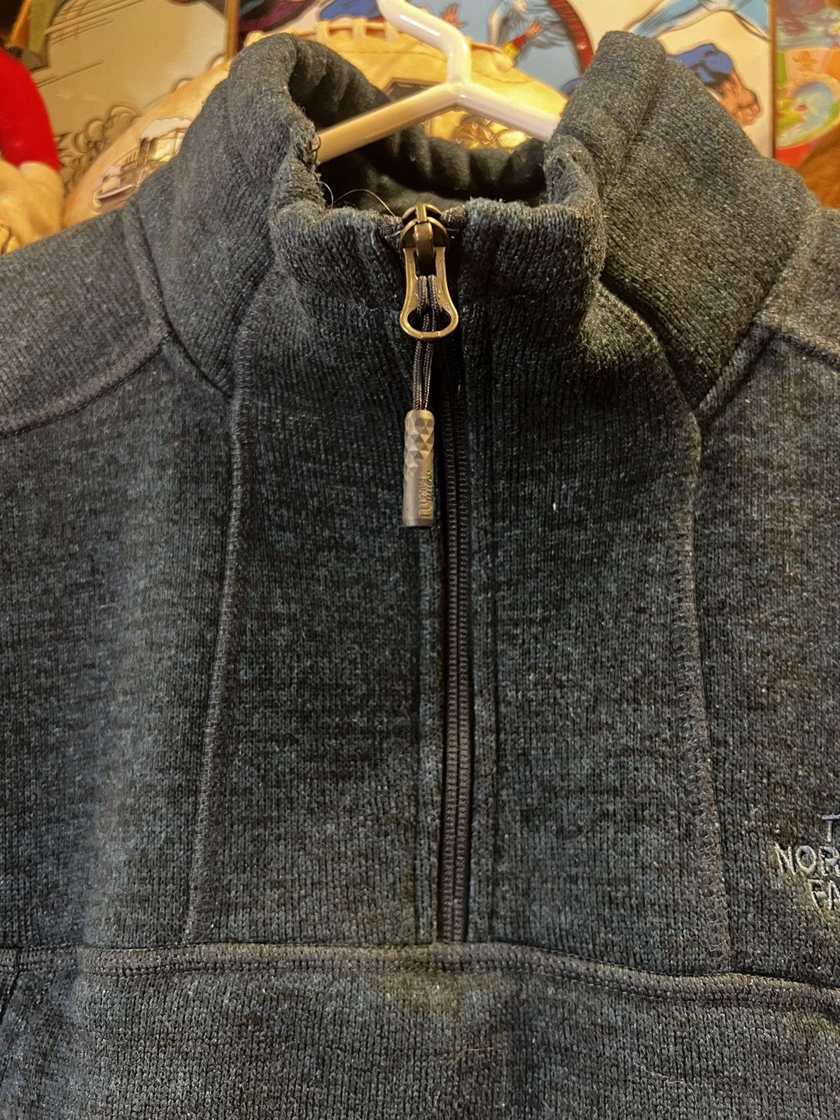 The North Face The North Face 1/4 Zip Fleece Pullover Jacket Size US L / EU 52-54 / 3 - 3 Thumbnail