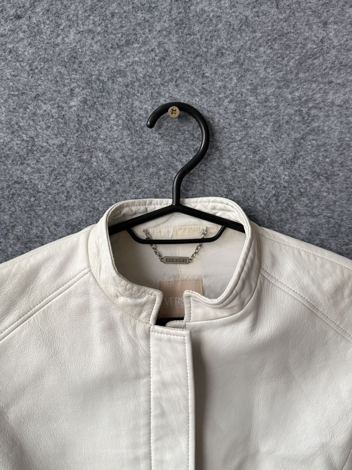 Versus Versace Vintage Versus Versace women’s leather jacket size 20/40(s) Size S / US 4 / IT 40 - 6 Thumbnail