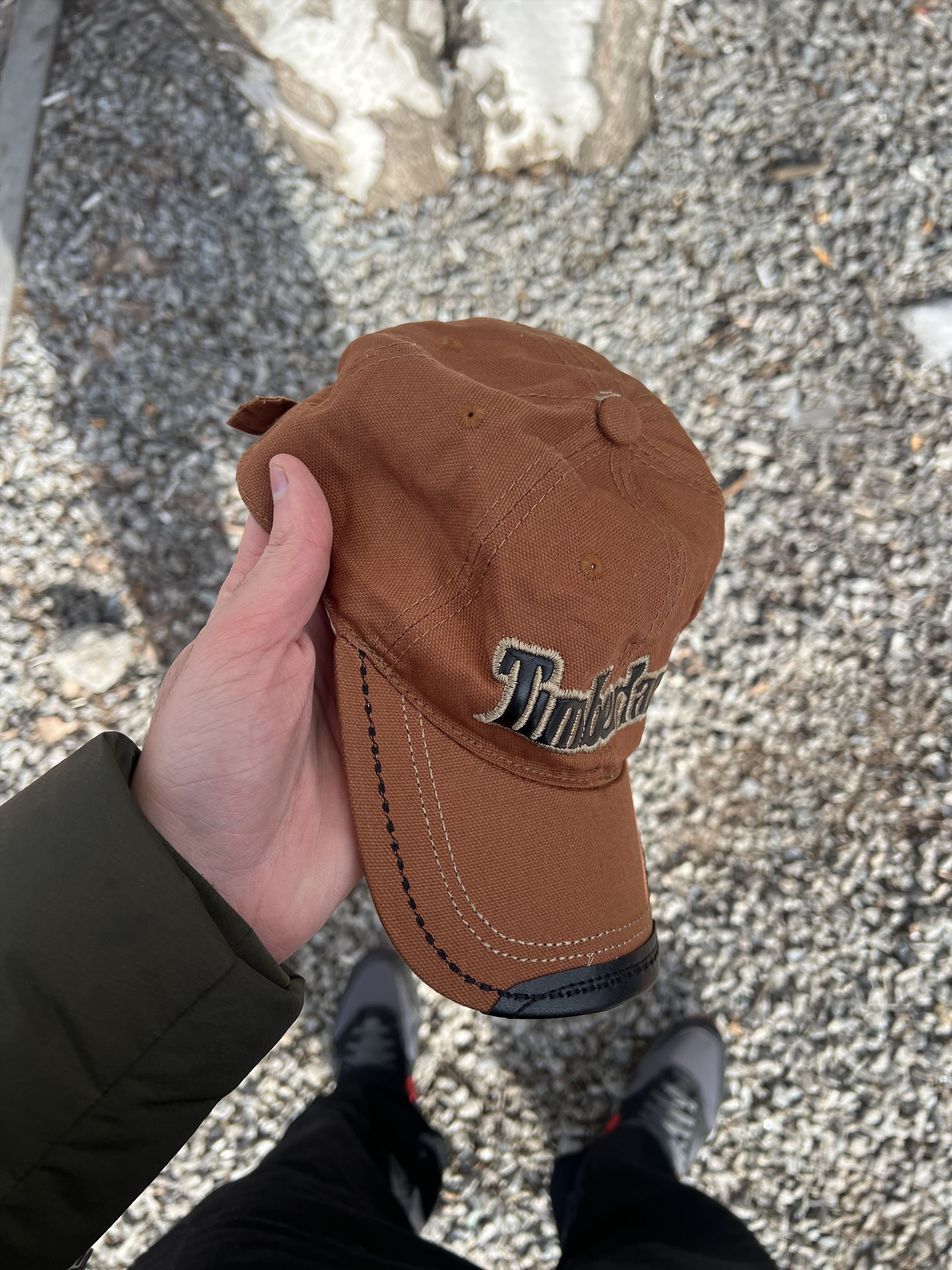 Timberland VINTAGE TIMBERLAND RETRO CAP BIG LOGO DESIGNER USA Y2K 90s Size ONE SIZE - 2 Thumbnail