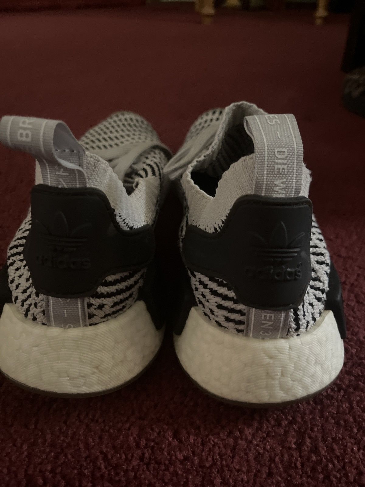 Adidas Adidas NMD Grey Primeknit Size US 9.5 / EU 42-43 - 4 Thumbnail