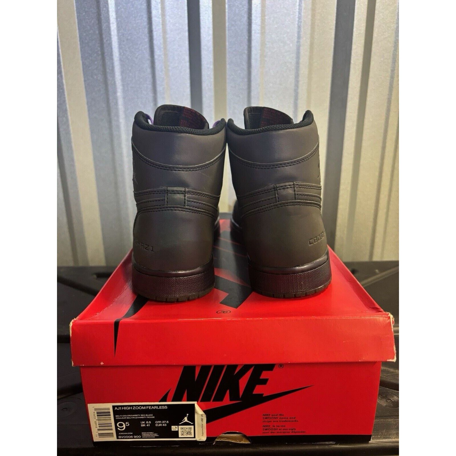 Jordan Brand Size 9.5 - Air Jordan 1 Retro Zoom High Fearless OG AMAZING Size US 9.5 / EU 42-43 - 3 Thumbnail