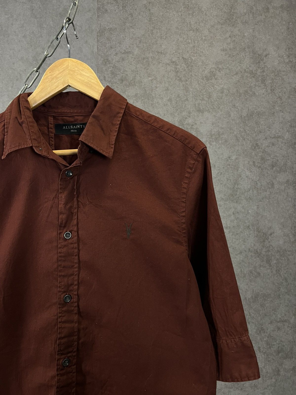 Allsaints Allsaints designer logo shirt Size US S / EU 44-46 / 1 - 2 Thumbnail