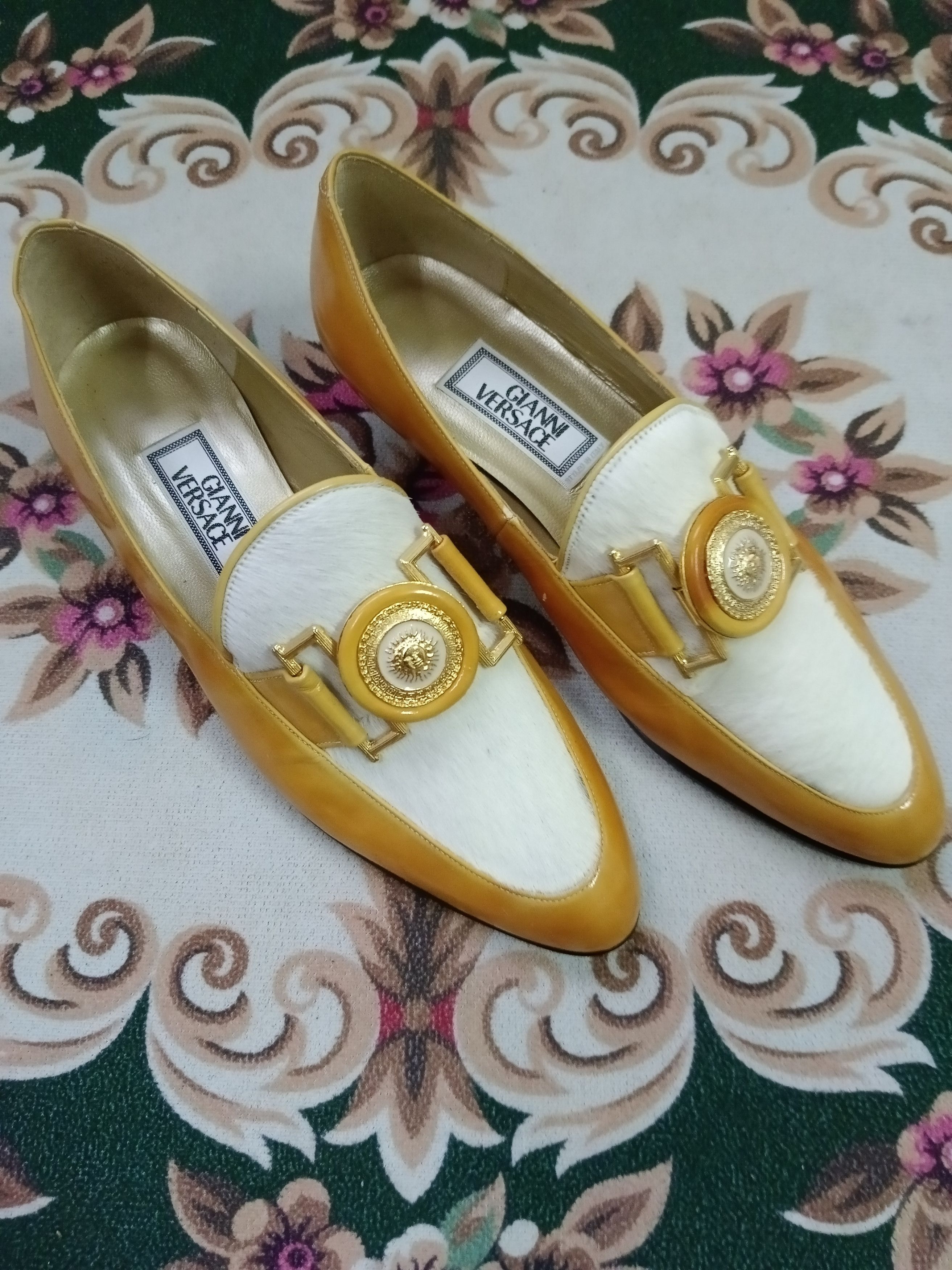 Versace Gianni Versace Medusa Head Buckle Loafer Size US 5.5 / IT 35.5 - 4 Thumbnail