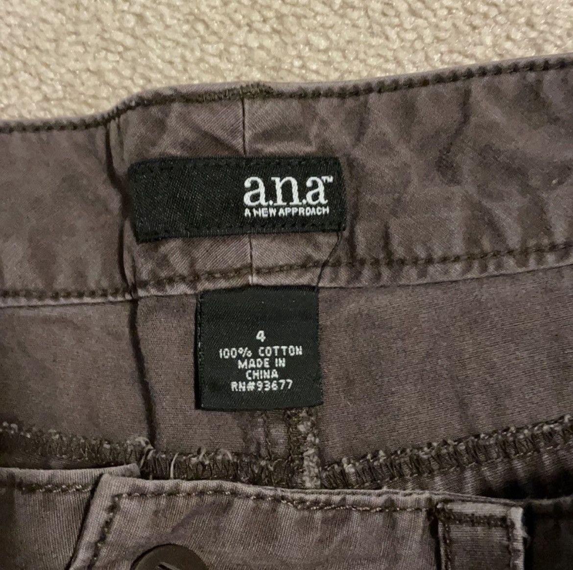 Other Ana Brown Cargo Pants Size 27" / US 4 / IT 40 - 3 Thumbnail