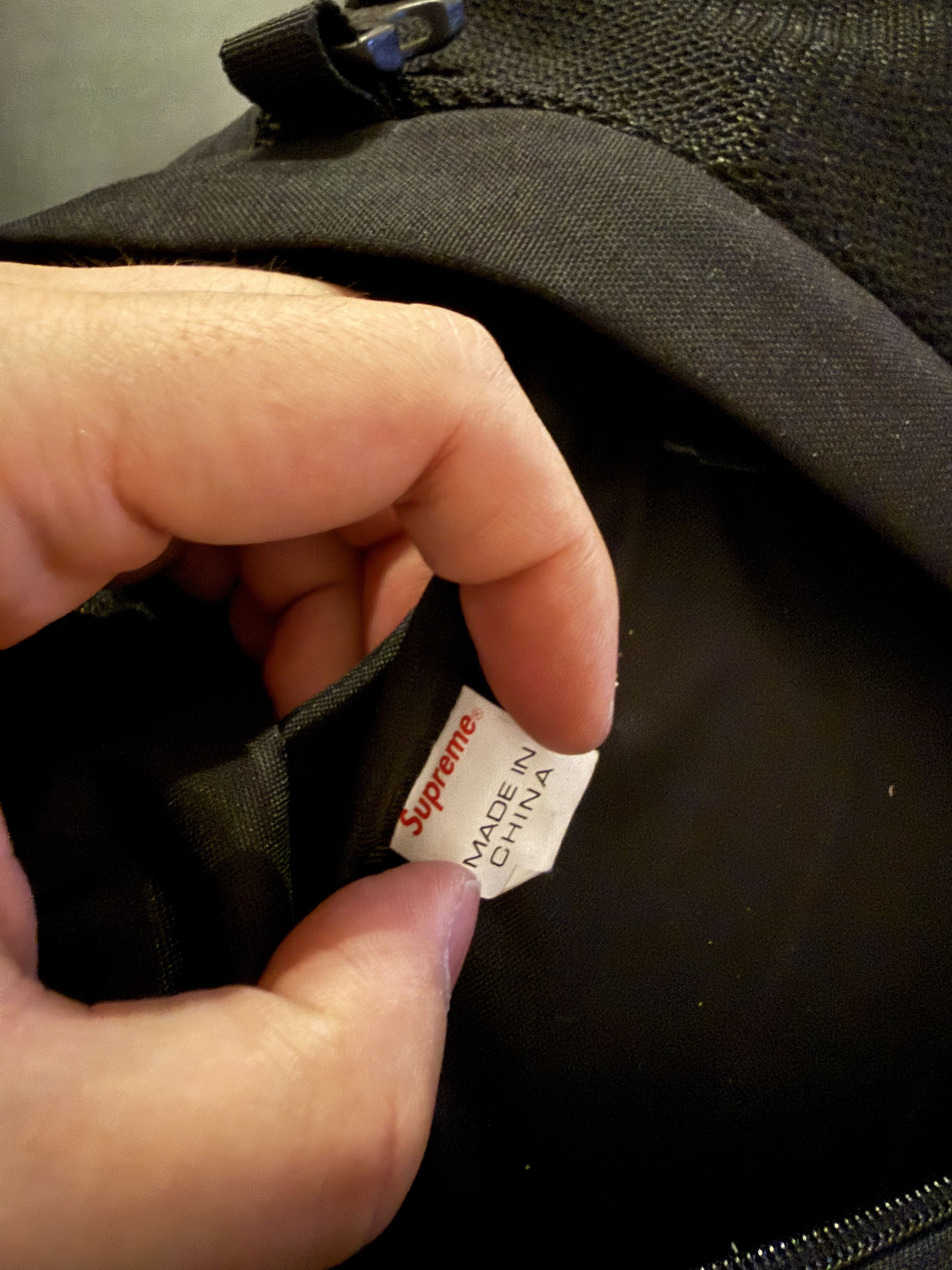 Supreme FW15 SUPREME CONTOUR BACKPACK BLACK Size ONE SIZE - 2 Thumbnail