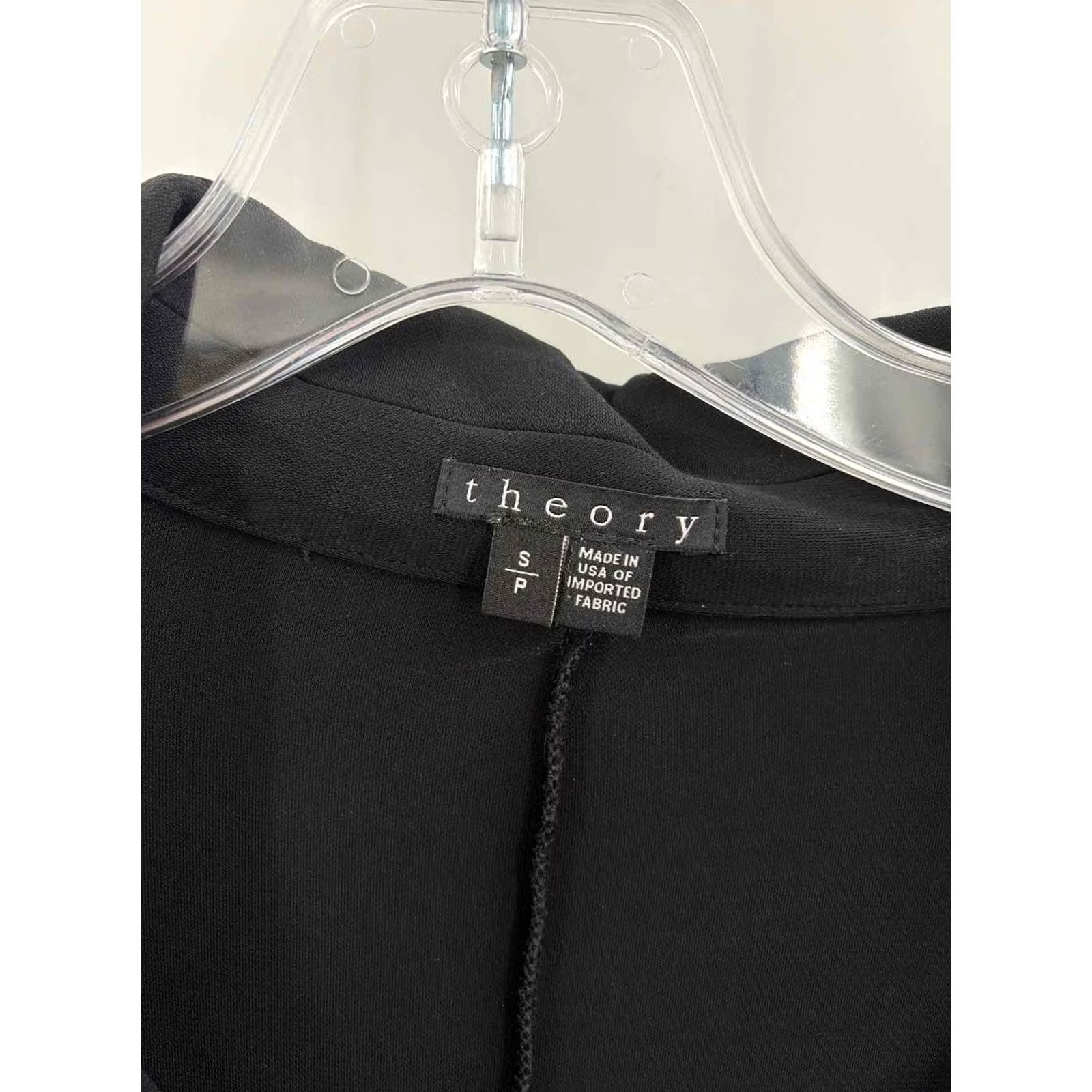 Theory Pre-Owned Theory Black Size Small Long Sleeve Blouse Size S / US 4 / IT 40 - 2 Thumbnail
