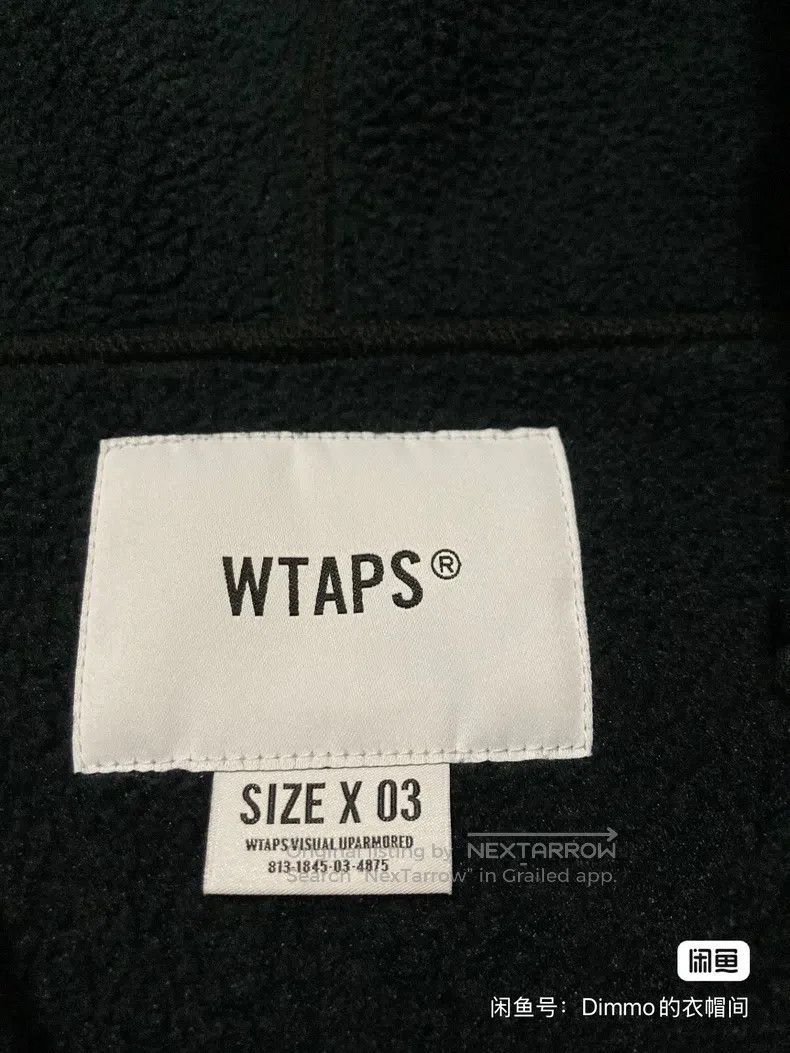 Wtaps Wtaps Pile fleece half zip hoodie Size US L / EU 52-54 / 3 - 4 Thumbnail