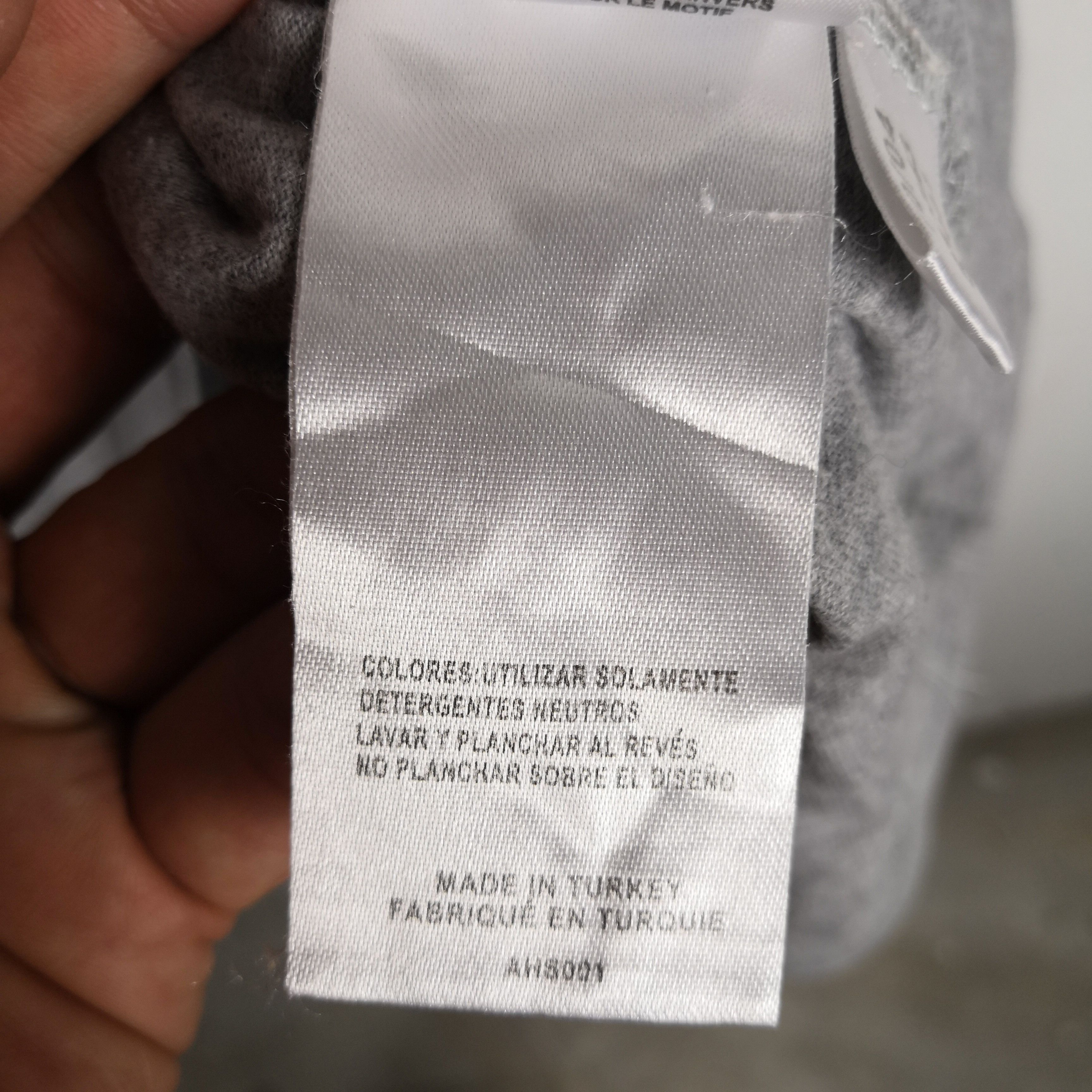 Adidas Vintage 90s Adidas T-Shirt Adidas Mirror Print Trafoil Tees Size US L / EU 52-54 / 3 - 10 Thumbnail