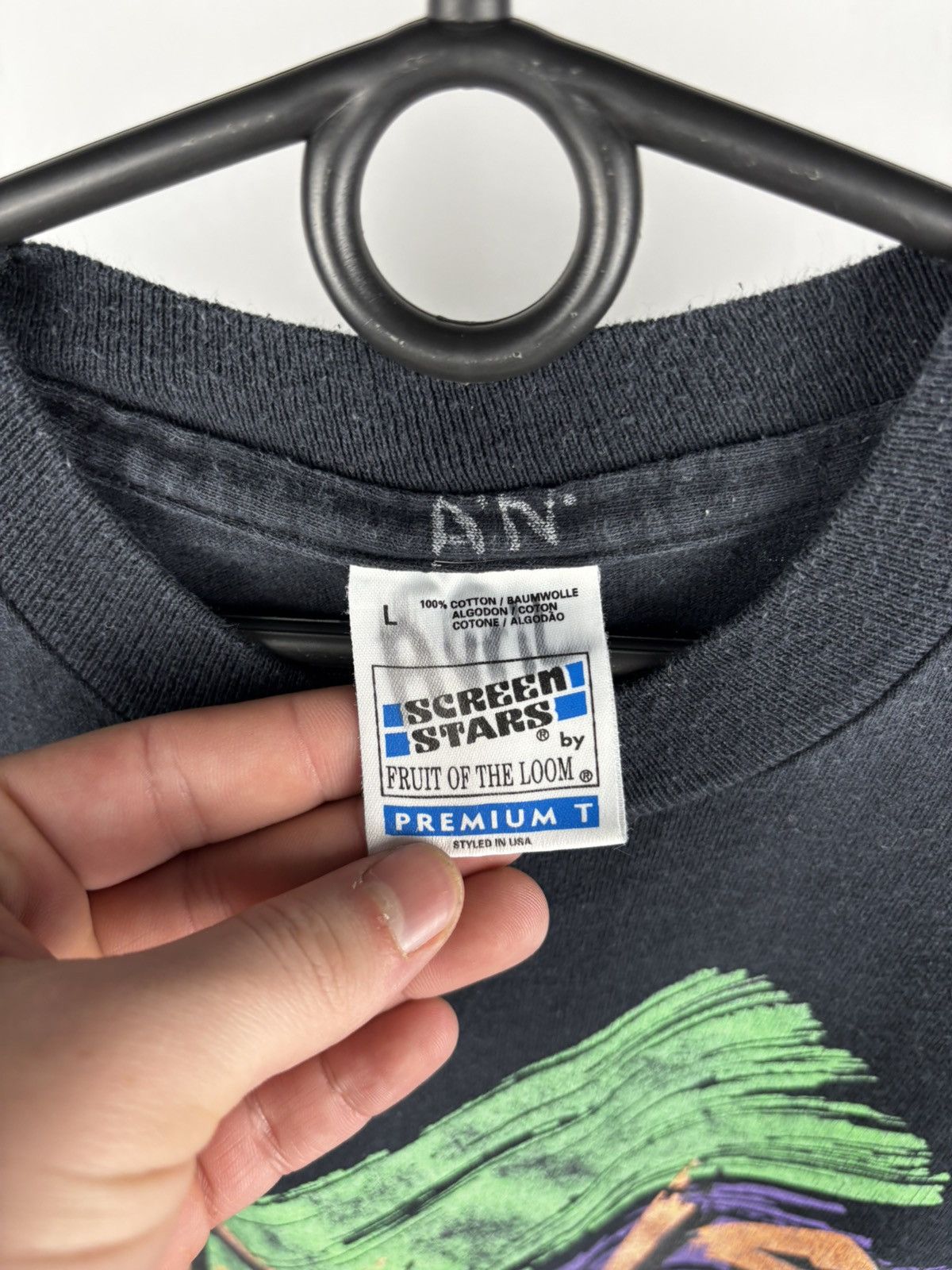 Kanye West × Vintage Jesus Lord of All OR Not At All vintage t shirt L Size US L / EU 52-54 / 3 - 3 Thumbnail