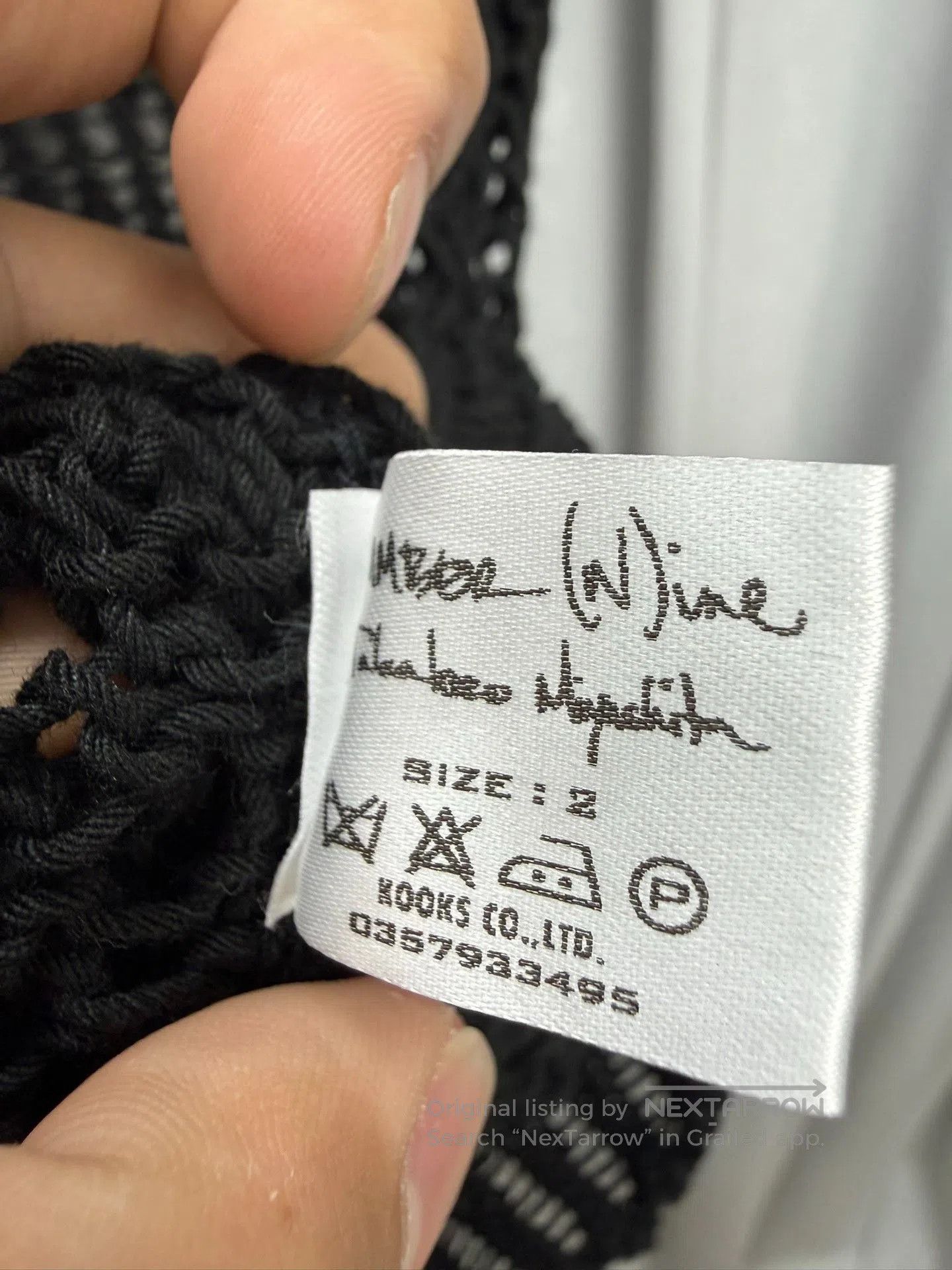 DEN IM by SIKI IM Number (N)ine 04SS Knit Hollow Vest. Size US M / EU 48-50 / 2 - 6 Thumbnail