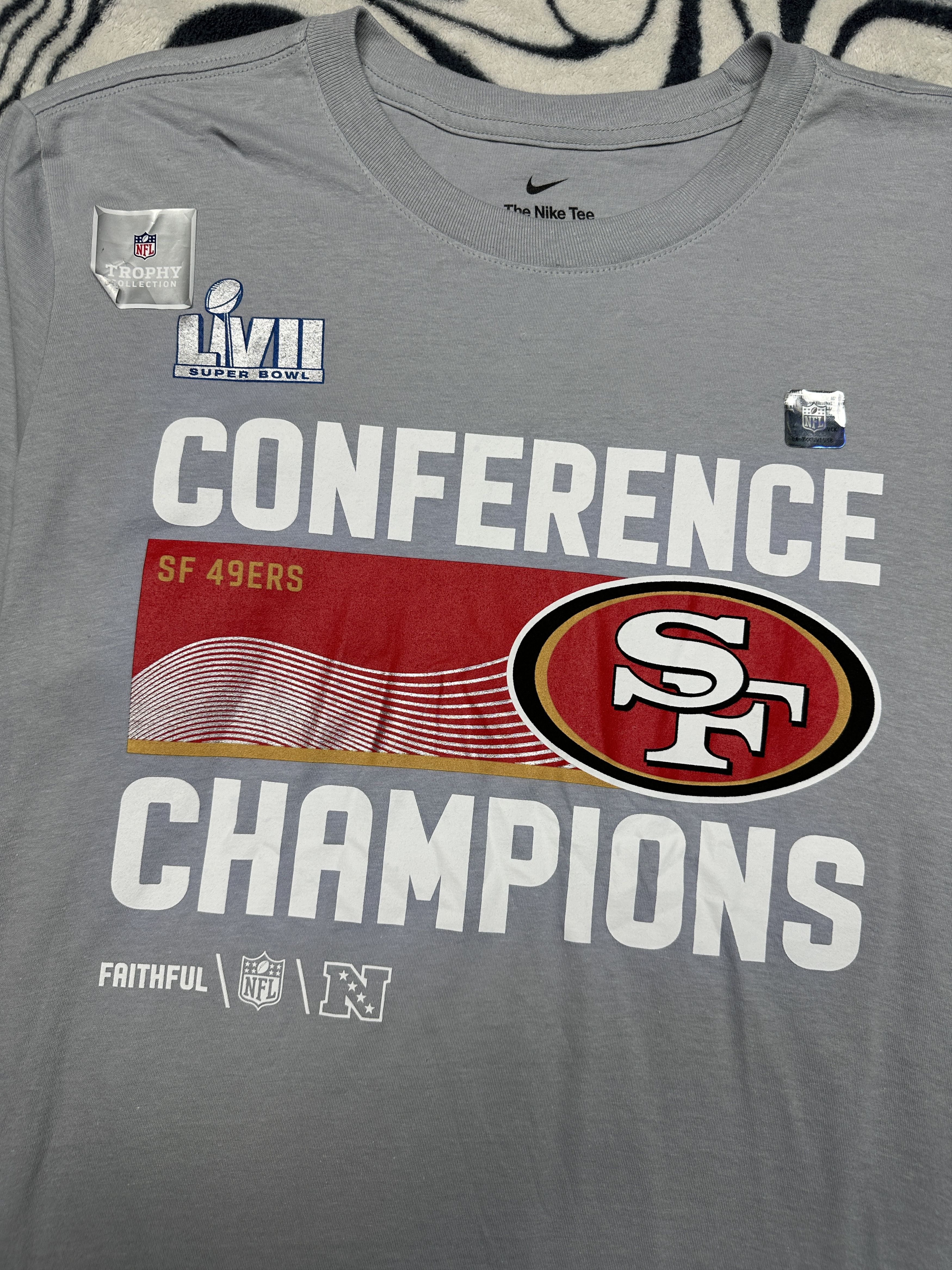 Nike Nike San Francisco 49ers Conference Champions T-Shirt Size US M / EU 48-50 / 2 - 3 Thumbnail