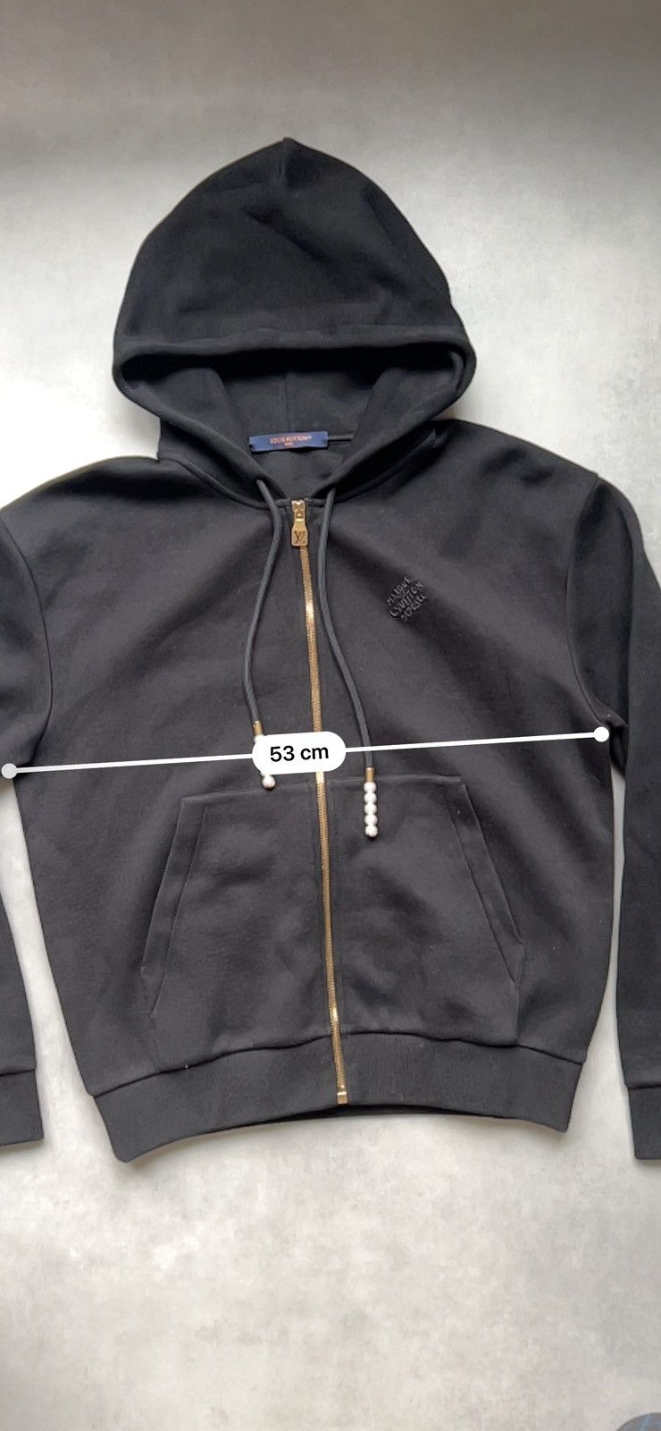 Louis Vuitton Louis Vuitton 24SS Embroidered Zipped Hoodie with Pearl Size US M / EU 48-50 / 2 - 3 Thumbnail
