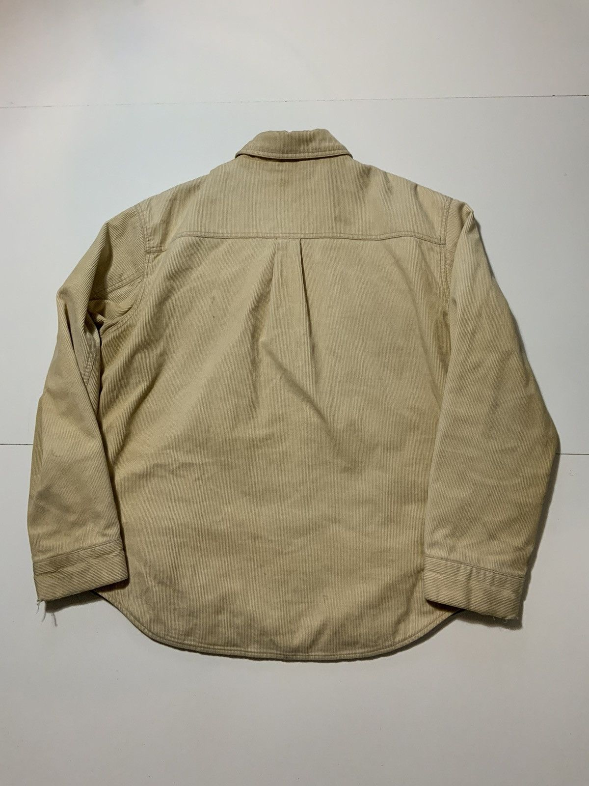 J.Crew × Vintage Vintage J. Crew Corduroy Work Quilted Lined Trucker Jacket Size US XL / EU 56 / 4 - 3 Thumbnail