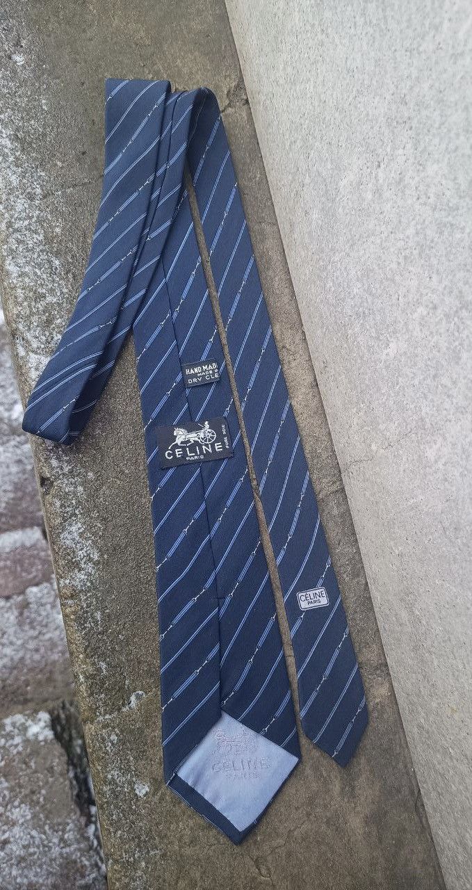 Celine Celine vintage striped silk tie Size ONE SIZE - 1 Thumbnail