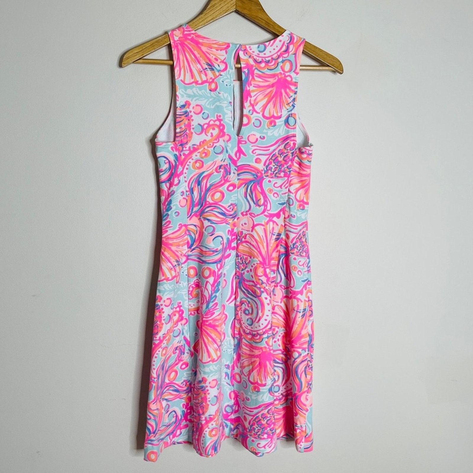 Lilly Pulitzer LILLY PULITZER Felicity Too Much Bubbly Print Dress Size XS / US 0-2 / IT 36-38 - 5 Thumbnail