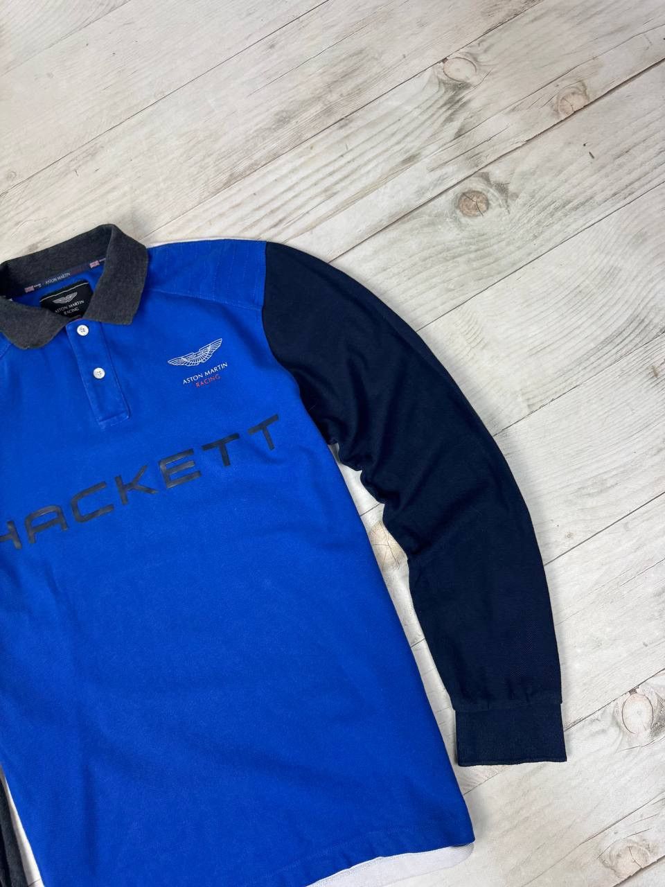 Hackett Hackett Aston Martin Racing Rugby Long Sleeve Size US M / EU 48-50 / 2 - 4 Thumbnail