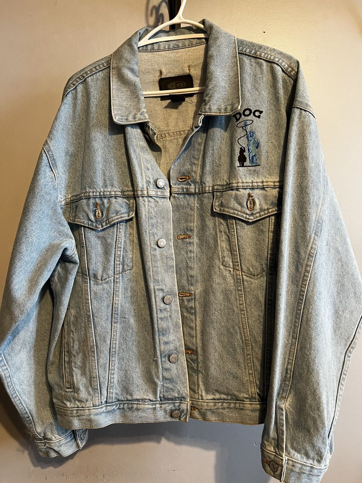 Vintage Vintage Denim Jacket with Custom Design Size US L / EU 52-54 / 3 - 1 Thumbnail