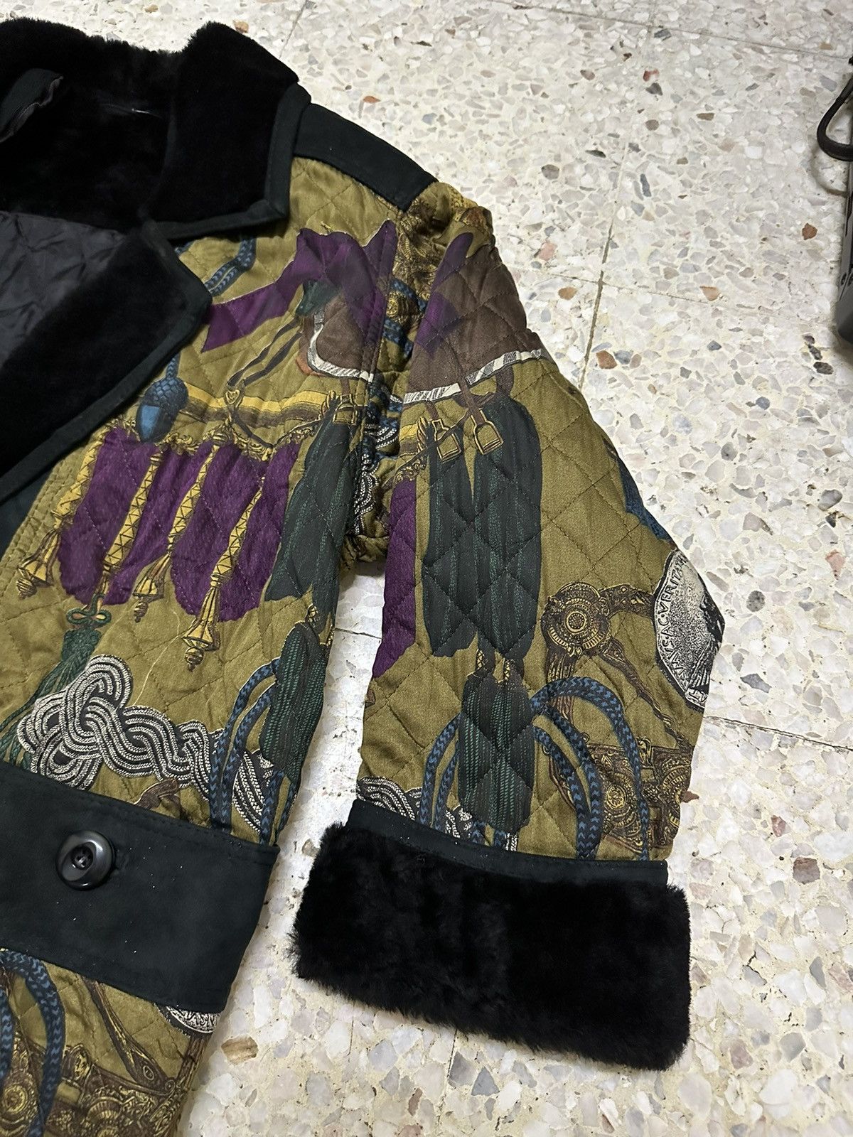 Other Montone Scamosciato Genuine Sheepskin Jacket Rare Design Size US M / EU 48-50 / 2 - 8 Thumbnail