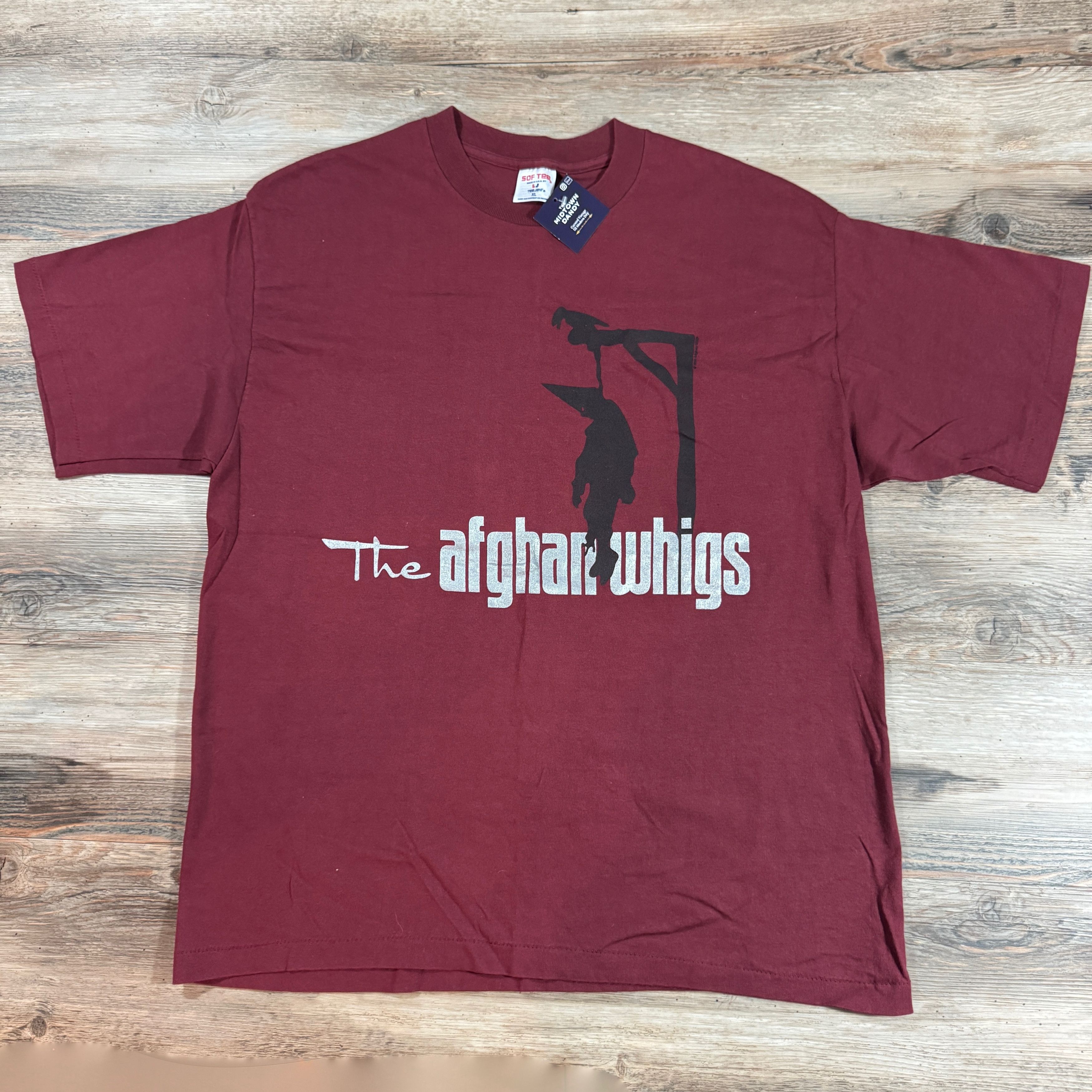 Band Tees × Vintage 90s Vintage AFGHAN WHIGS Grunge Band Tee Nirvana Cobain Size US XL / EU 56 / 4 - 1 Thumbnail
