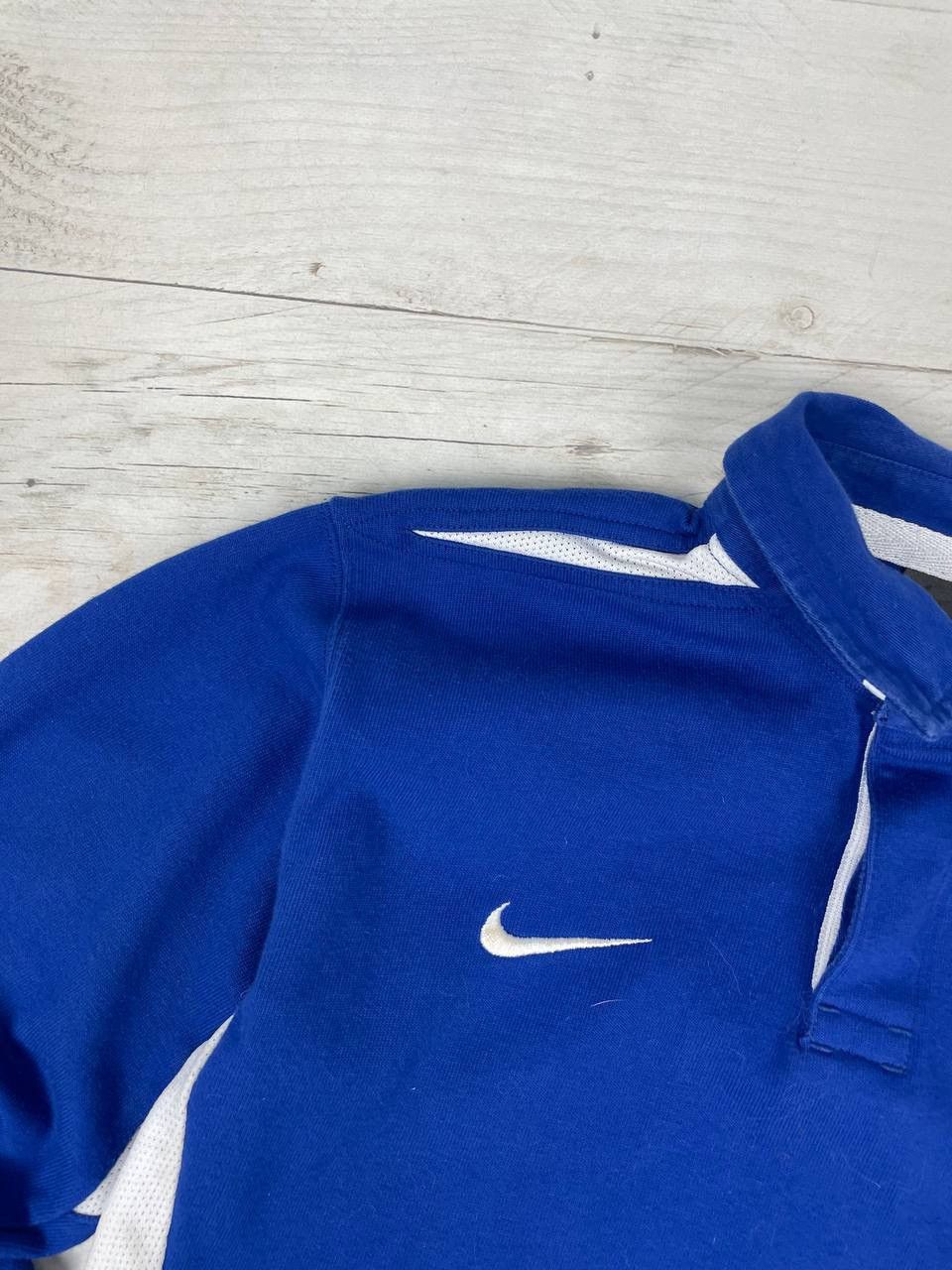Nike Vintage Nike France 2003 2005 Rugby Jersey Long Sleeve Shirt Size US S / EU 44-46 / 1 - 6 Thumbnail