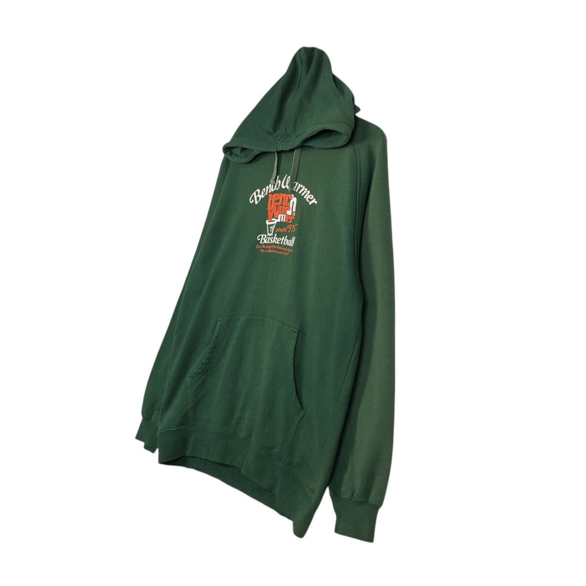 Japanese Brand × Vintage 📌Vintage Hoodie Pull Over Bench Warmer Basketball Big Logo Size US M / EU 48-50 / 2 - 3 Thumbnail