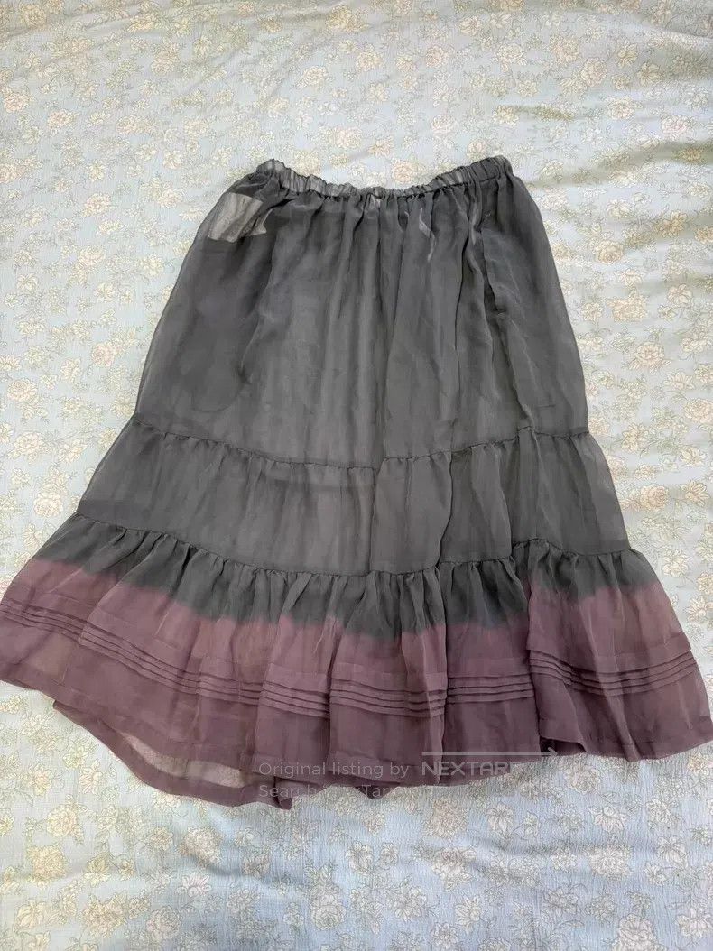 Comme des Garcons Comme Des Garcons size S Greyish Pink Tulle Skirt Size 22" - 3 Thumbnail