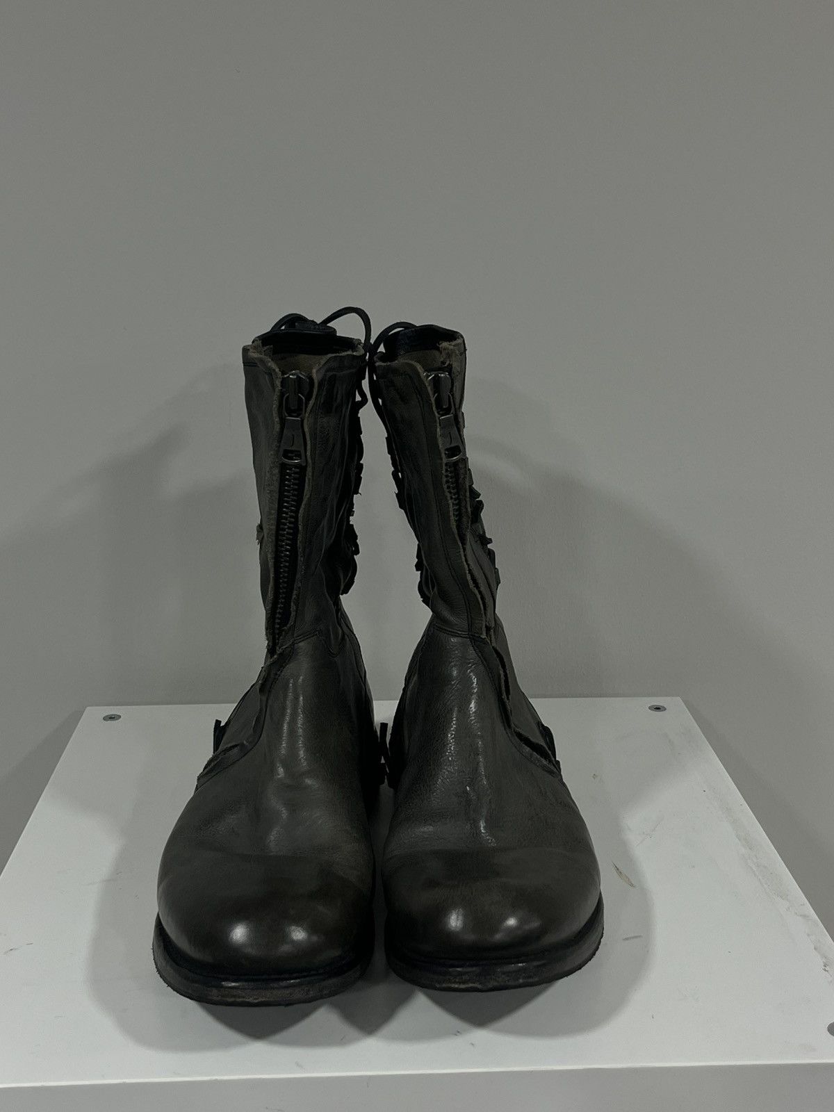 John Varvatos Engineer straight zip boot 9 Size US 9 / EU 42 - 8 Thumbnail