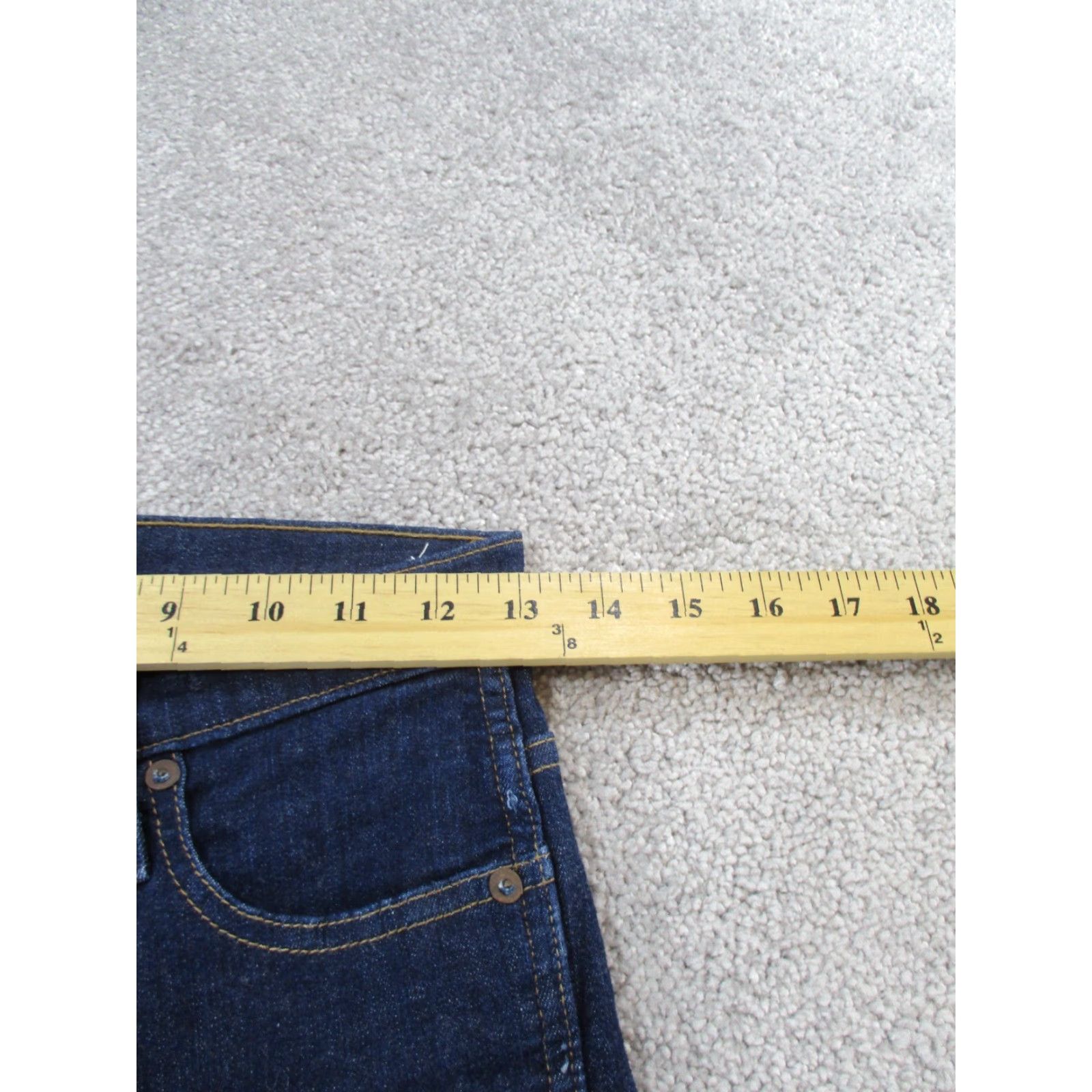 Madewell Madewell Jeans Womens 26 Mid Rise Skinny Dark Wash Denim Blue Size 26" / US 2 / IT 38 - 7 Thumbnail