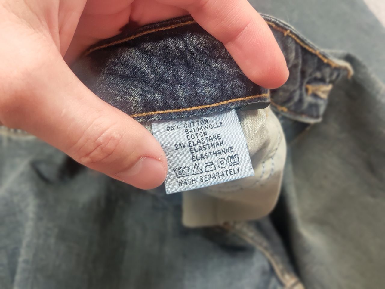 If Six Was Nine Vintage Y2K Flared Jeans Dark if six was nine LGB Opium Size 29" - 14 Thumbnail