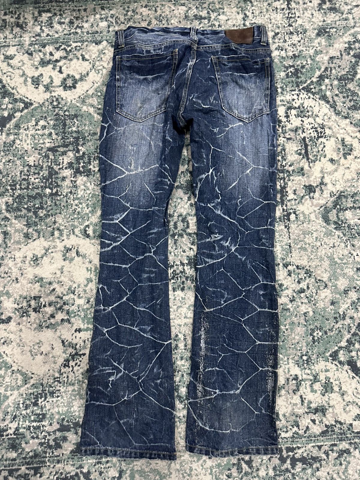 14th Addiction Japanese Beach Sound Denim Pants Bootcut Seditionaries Punk Size US 32 / EU 48 - 2 Thumbnail