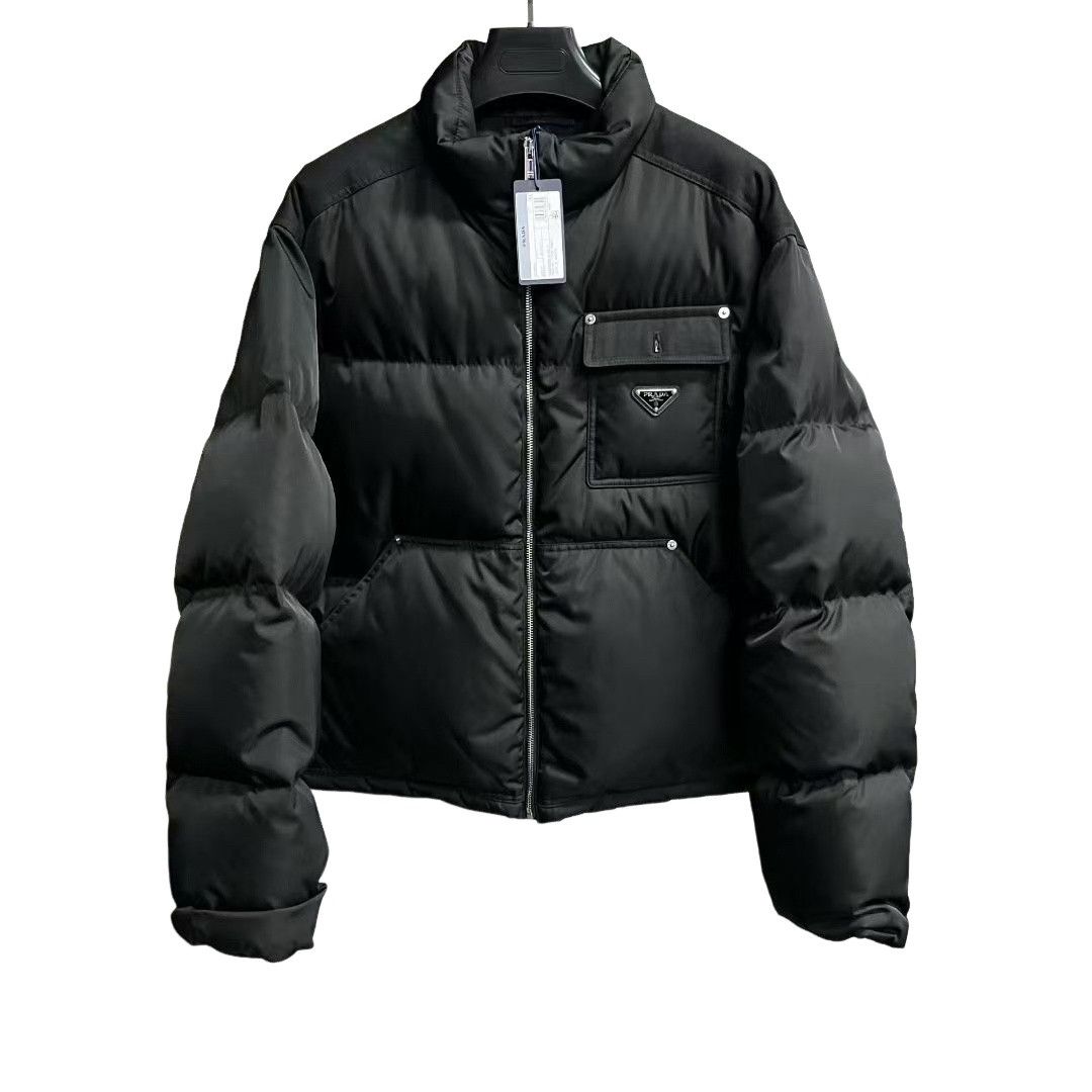 Prada Prada Black Puffer Jacket XL Size US XL / EU 56 / 4 - 1 Thumbnail