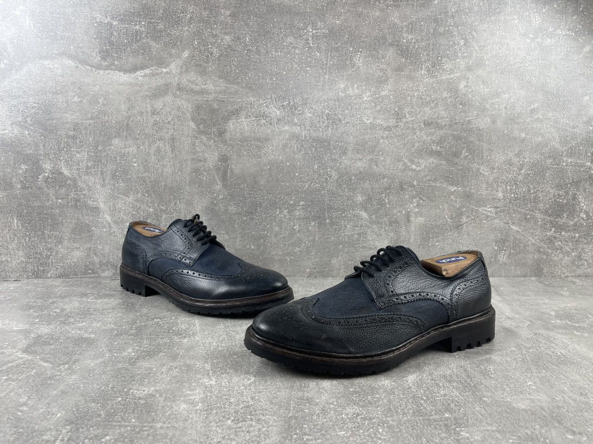 A1923 St. Moritz Leather Avant Garde Brogue Shoes Size US 12 / EU 45 - 7 Thumbnail