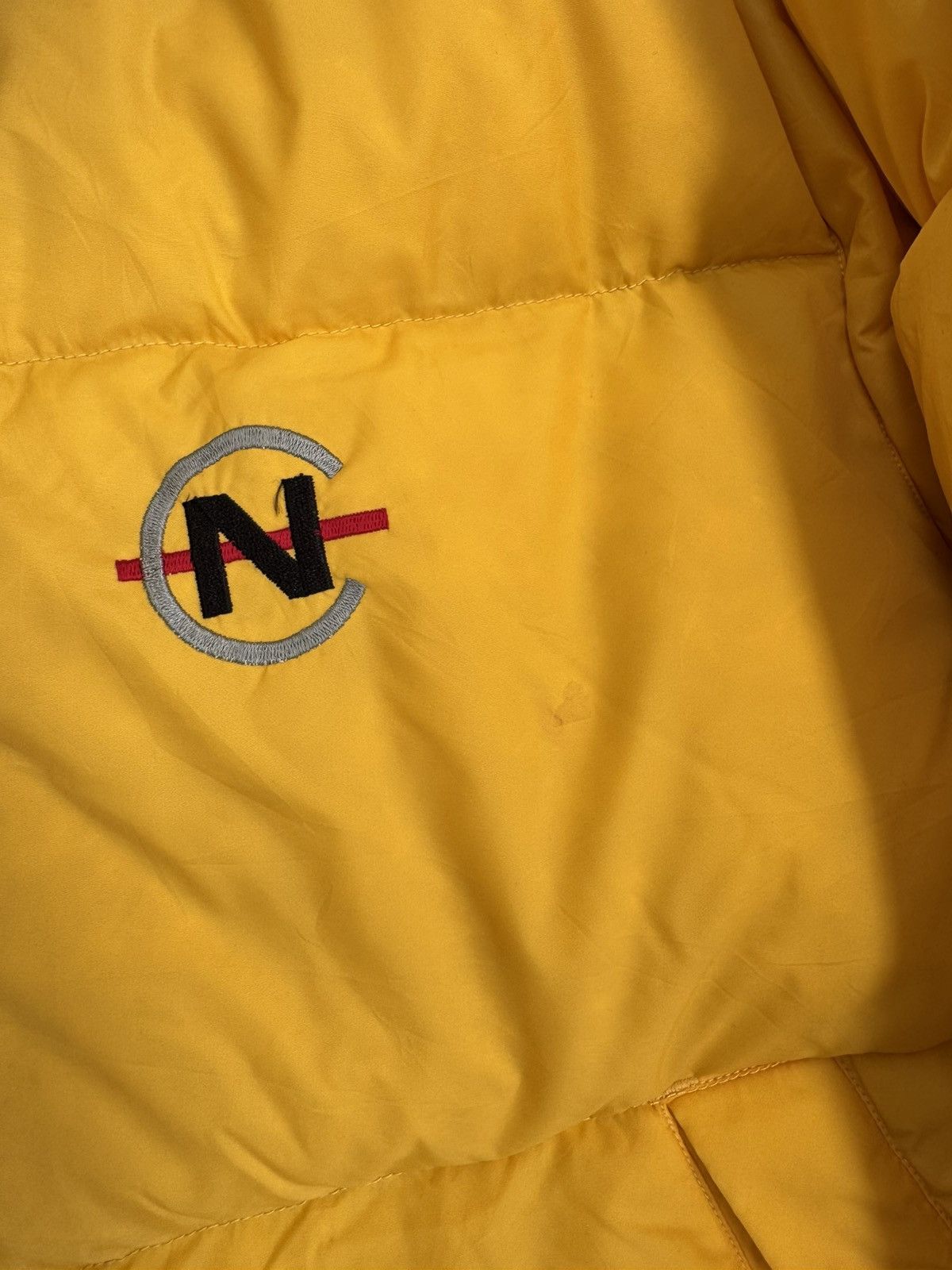 Nautica × Vintage Vintage Nautica Reversible Puffer Jacket Black and Yellow Size US S / EU 44-46 / 1 - 11 Thumbnail