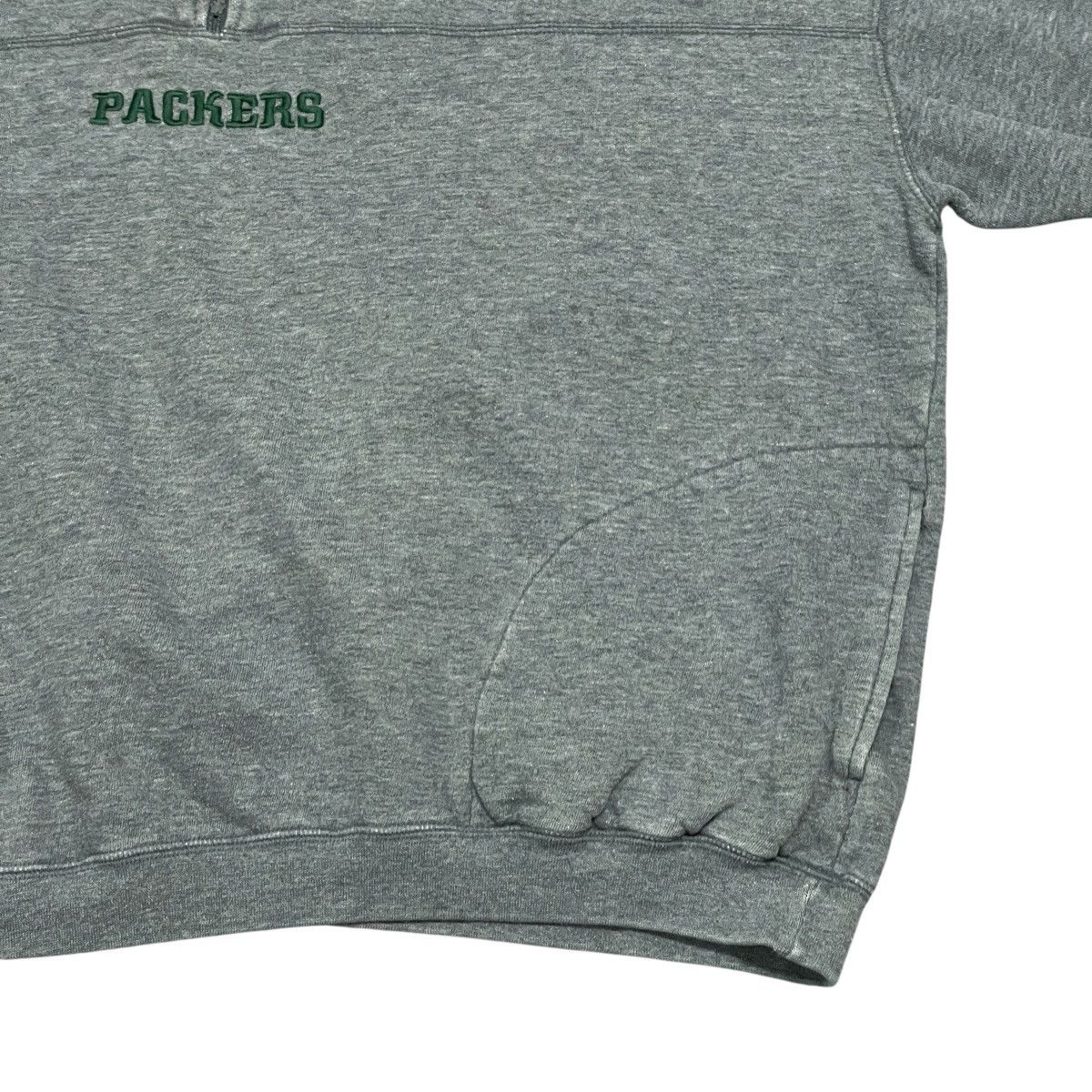 NFL Vintage 90s Green Bay Packers Game Day Half Zip Sweatshirts Size US XL / EU 56 / 4 - 3 Thumbnail