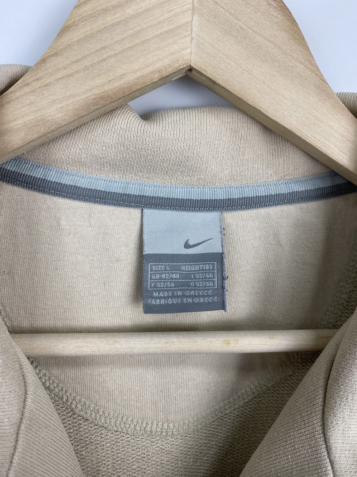 Nike 🇺🇸 Vintage 90s Nike Athletic Zip Hoodie Rare Retro Y2K Hype Size US L / EU 52-54 / 3 - 5 Thumbnail