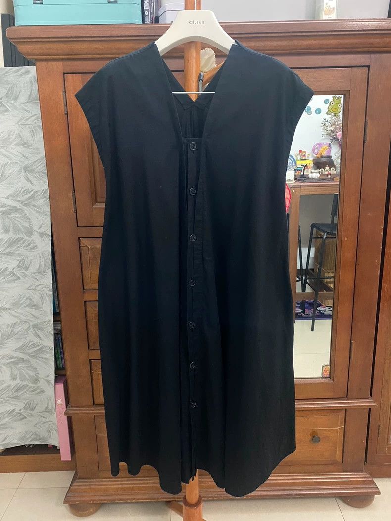 Y's Y's Cotton V-neck waist top dress Size XS / US 0-2 / IT 36-38 - 1 Thumbnail