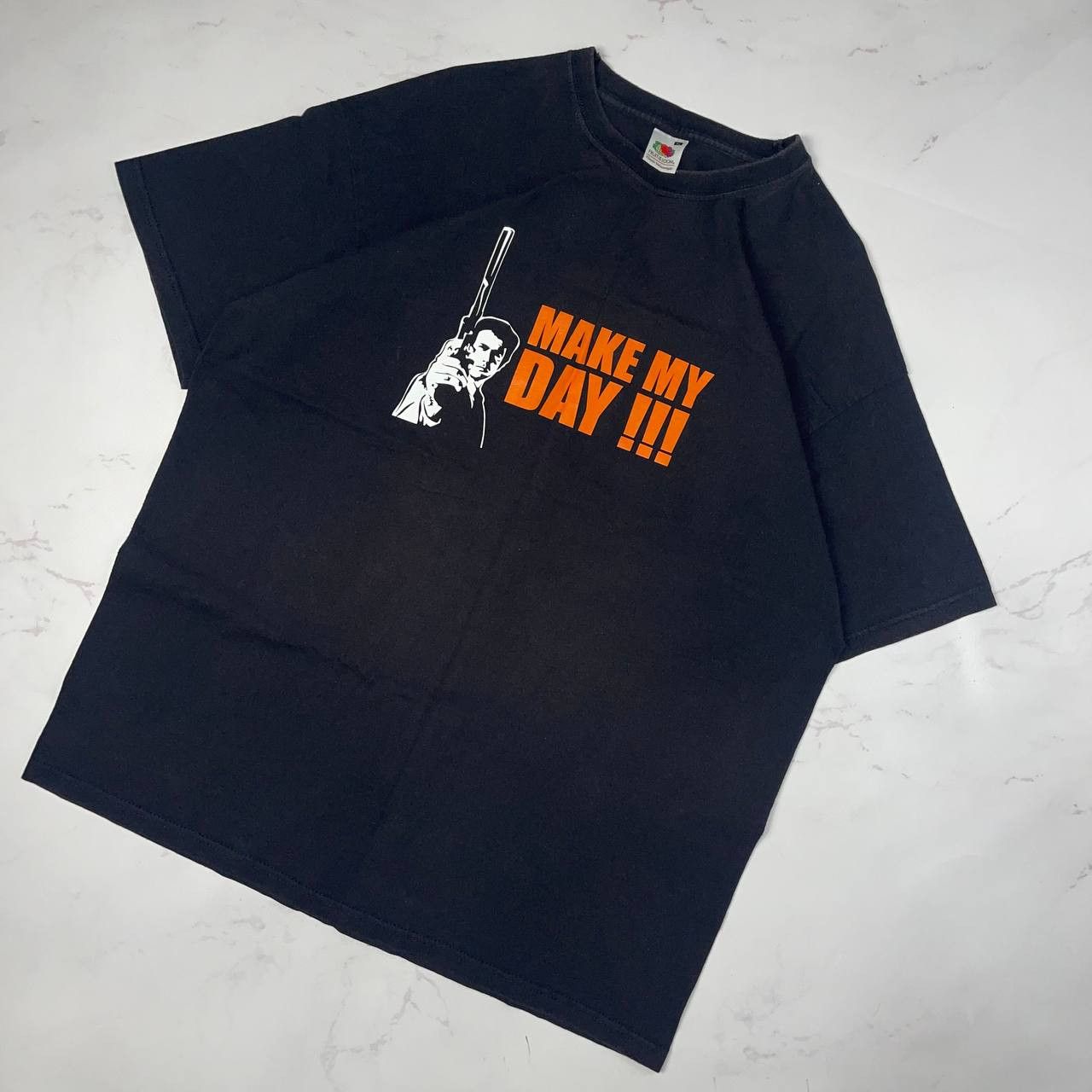 Vintage Vintage T-shirt Make my Day Black tee Size Xl Size US XL / EU 56 / 4 - 1 Thumbnail