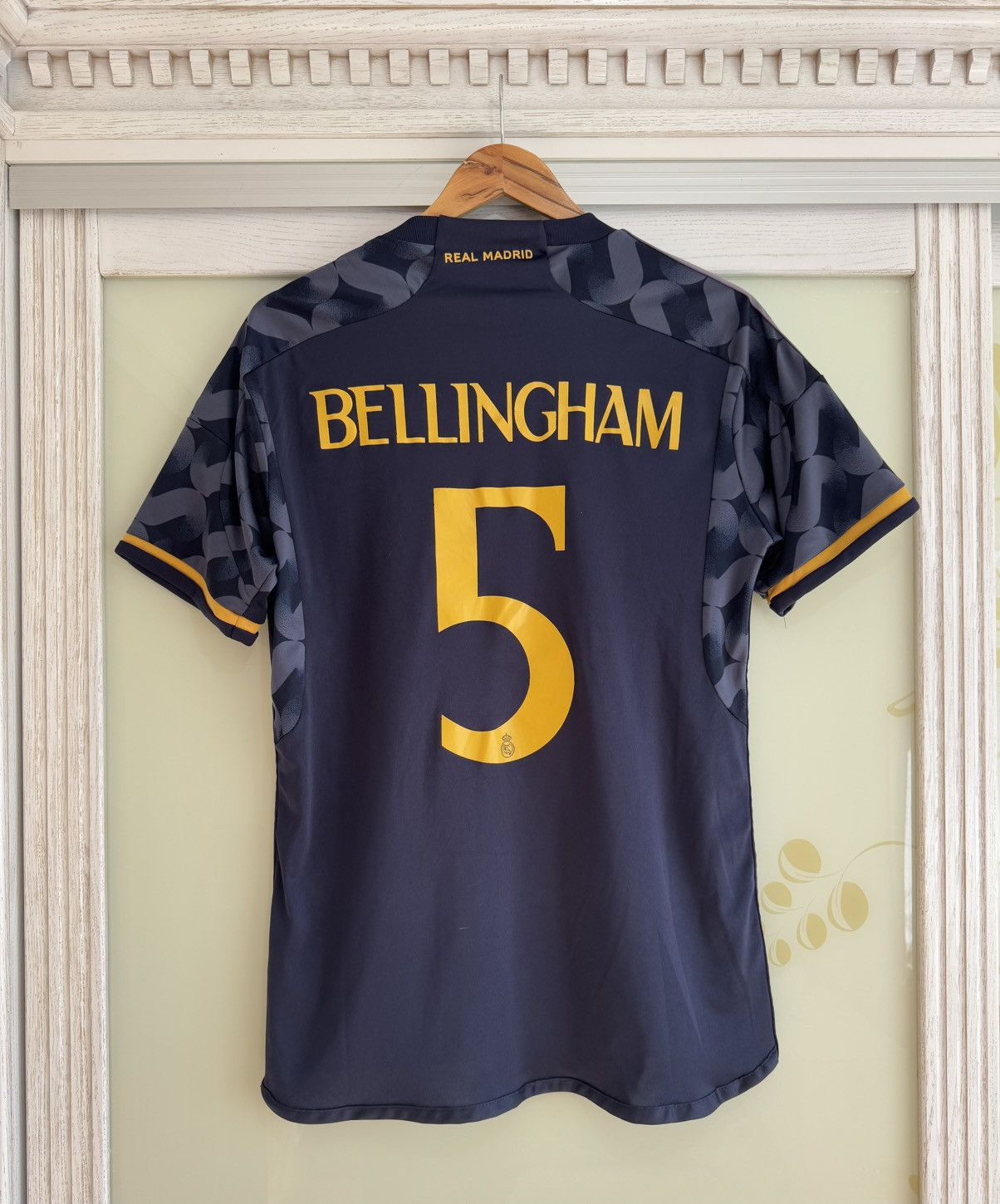Adidas Bellingham #5 Real Madrid 2023-2024 Away Soccer Jersey Kit Size US M / EU 48-50 / 2 - 1 Thumbnail