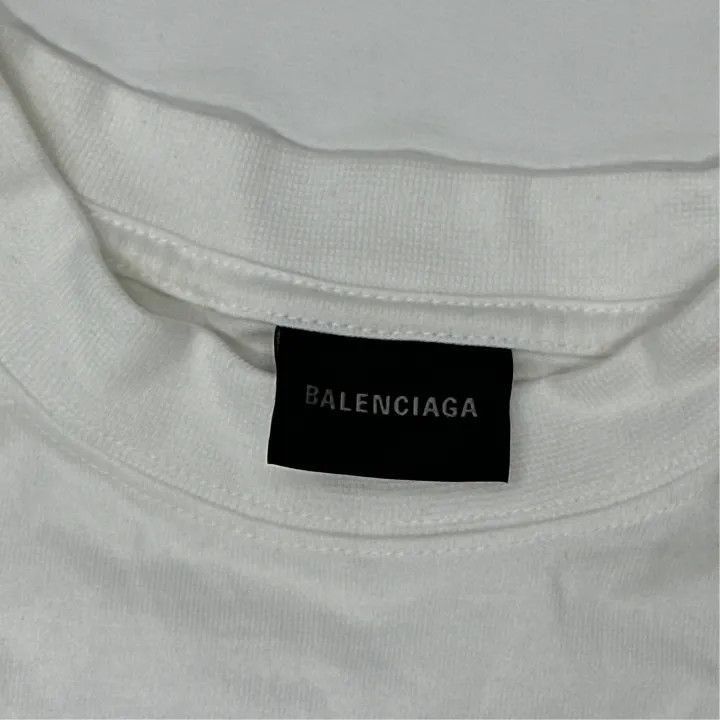 Balenciaga Balenciaga Balenciaga SS24 New Year Logo Print TShirt -250 Size US XXS / EU 40 - 3 Thumbnail