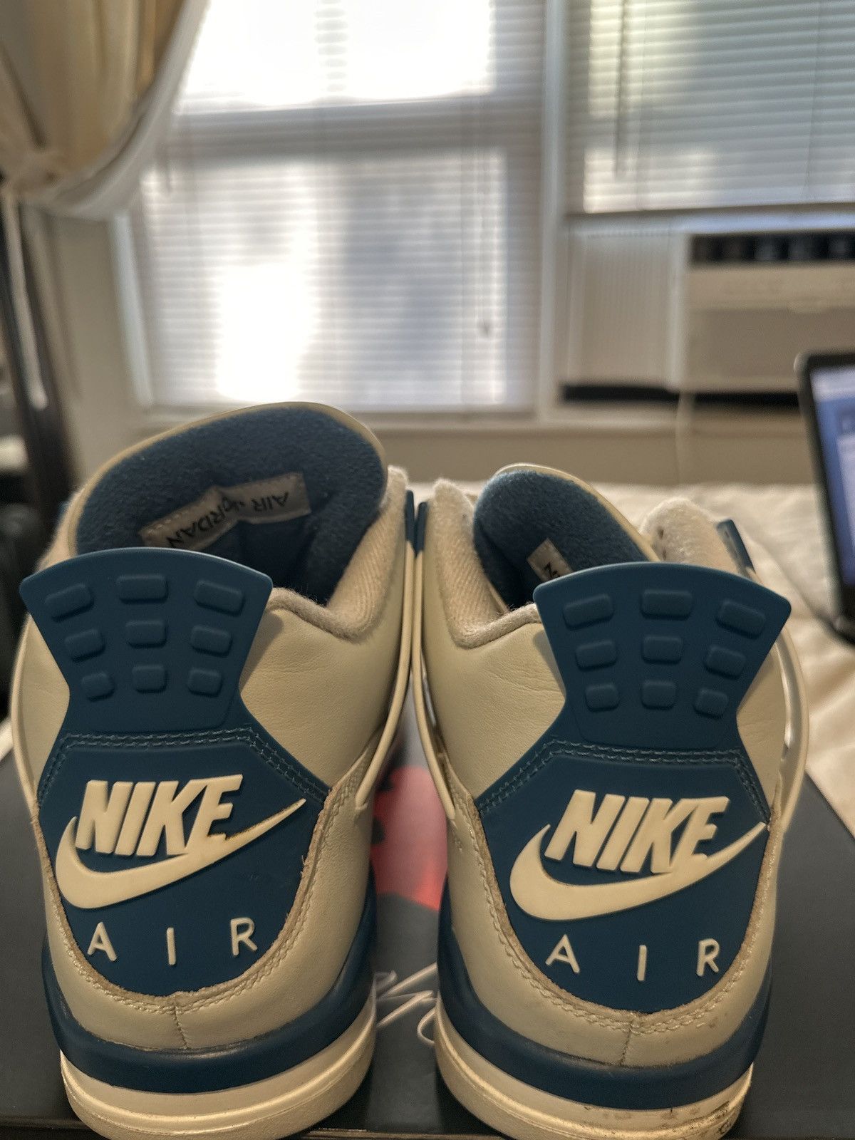 Jordan Brand Jordan 4 Military blue Size US 9 / EU 42 - 7 Thumbnail