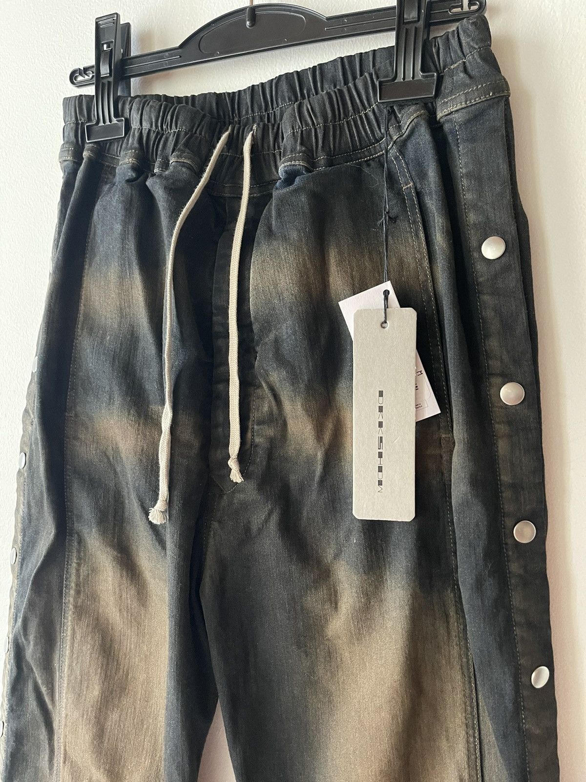Rick Owens FW23 DRKSHDW Mud Denim Pusher Pants Size US 32 / EU 48 - 4 Thumbnail