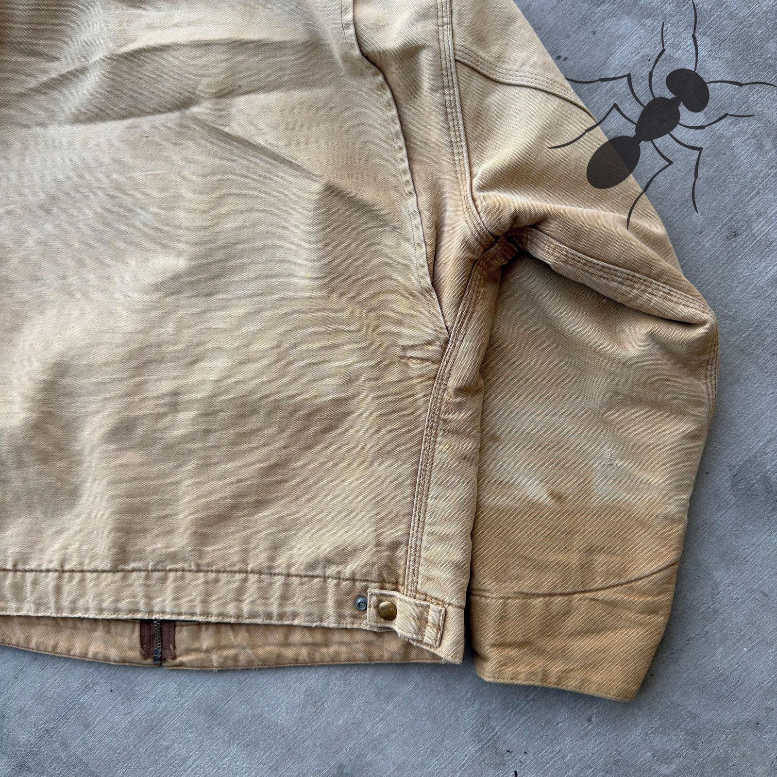 Carhartt × Vintage Carhartt faded brown Detroit work wear jacket Size US M / EU 48-50 / 2 - 8 Thumbnail
