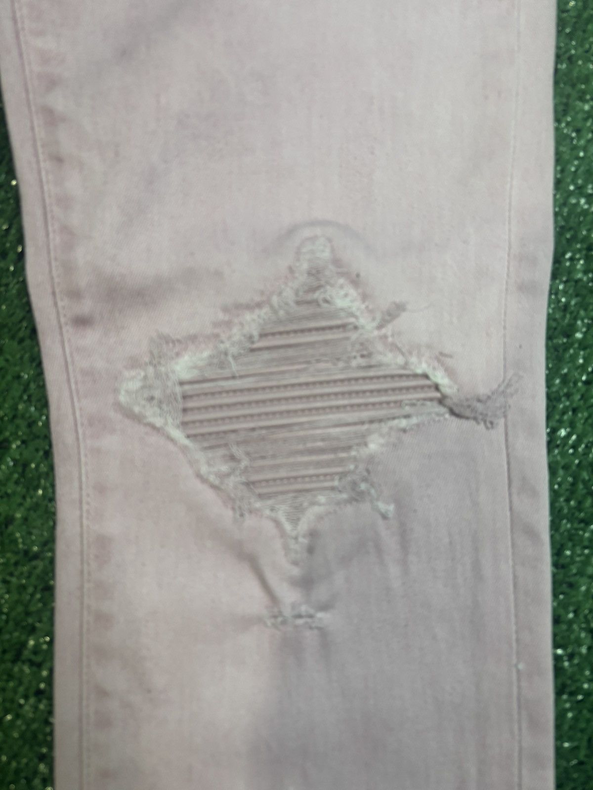 Amiri Amiri MX1 Sprayed Pink Size US 31 - 2 Thumbnail