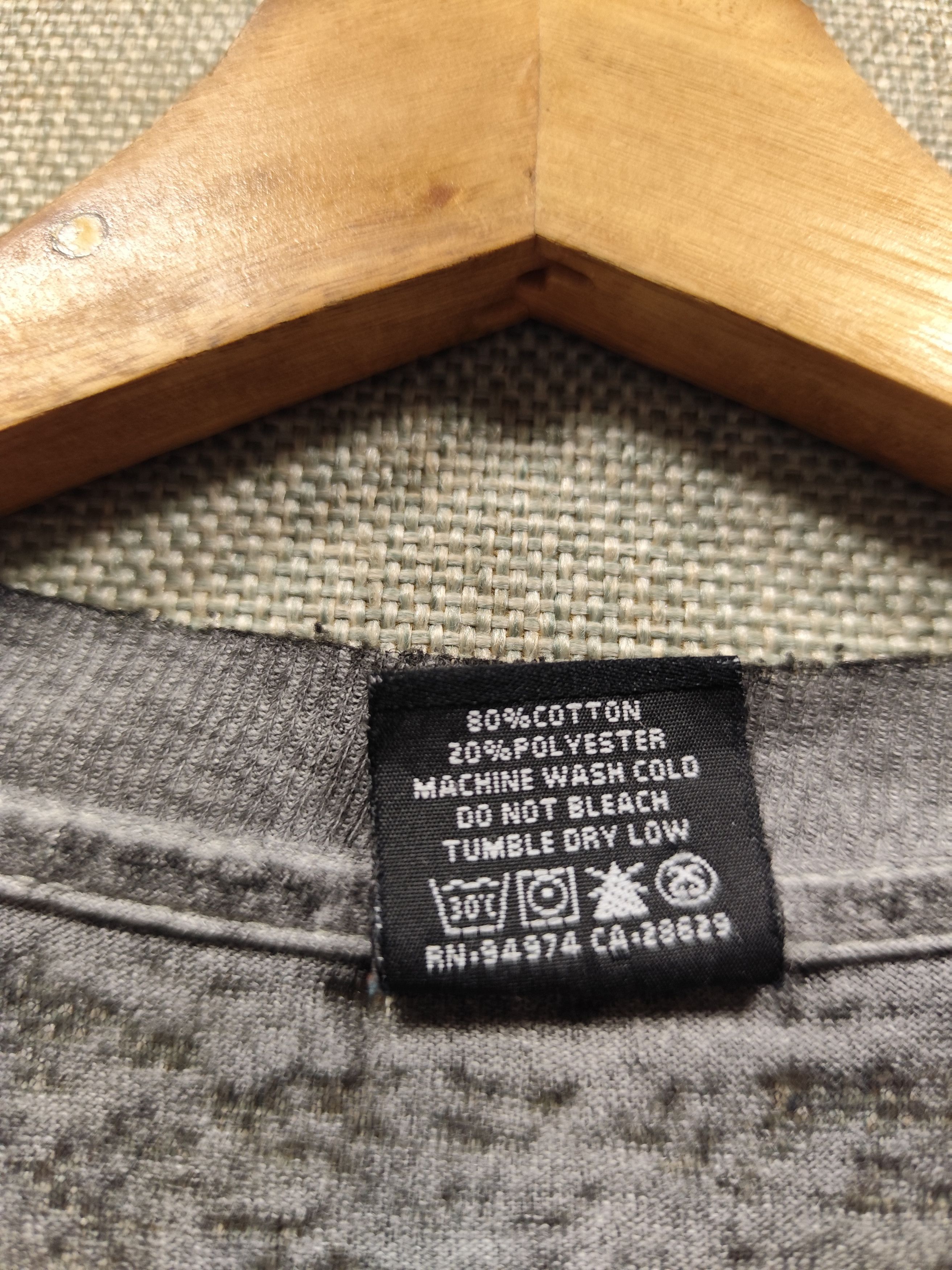 Stussy Vintage 90s t shirt stussy HELL.A thrashed Size US M / EU 48-50 / 2 - 8 Thumbnail