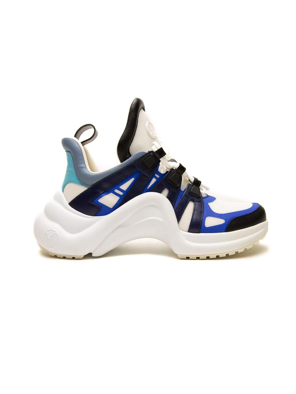 Louis Vuitton Louis Vuitton Womens LV Archlight Blue Trainers 6 Blue Size US 8 / IT 38 - 2 Thumbnail