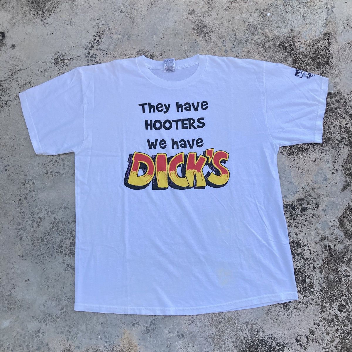 Vintage They have hooters, we have dicks VTG parody tee 00’s Size US XL / EU 56 / 4 - 2 Thumbnail