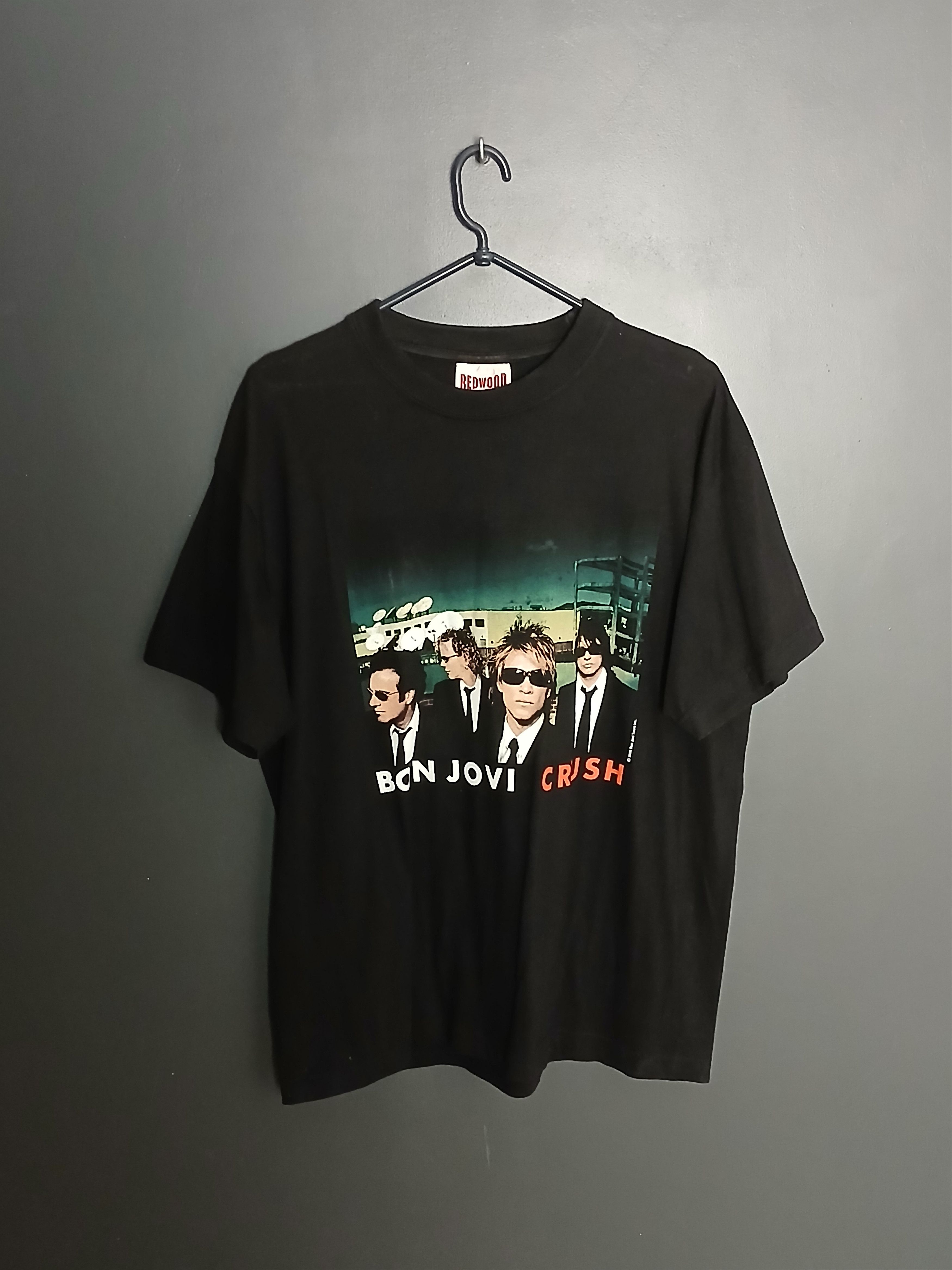 Band Tees × Bon Jovi × Vintage Vintage Bon Jovi Crush Tour 2000 T-Shirt Size US M / EU 48-50 / 2 - 1 Thumbnail